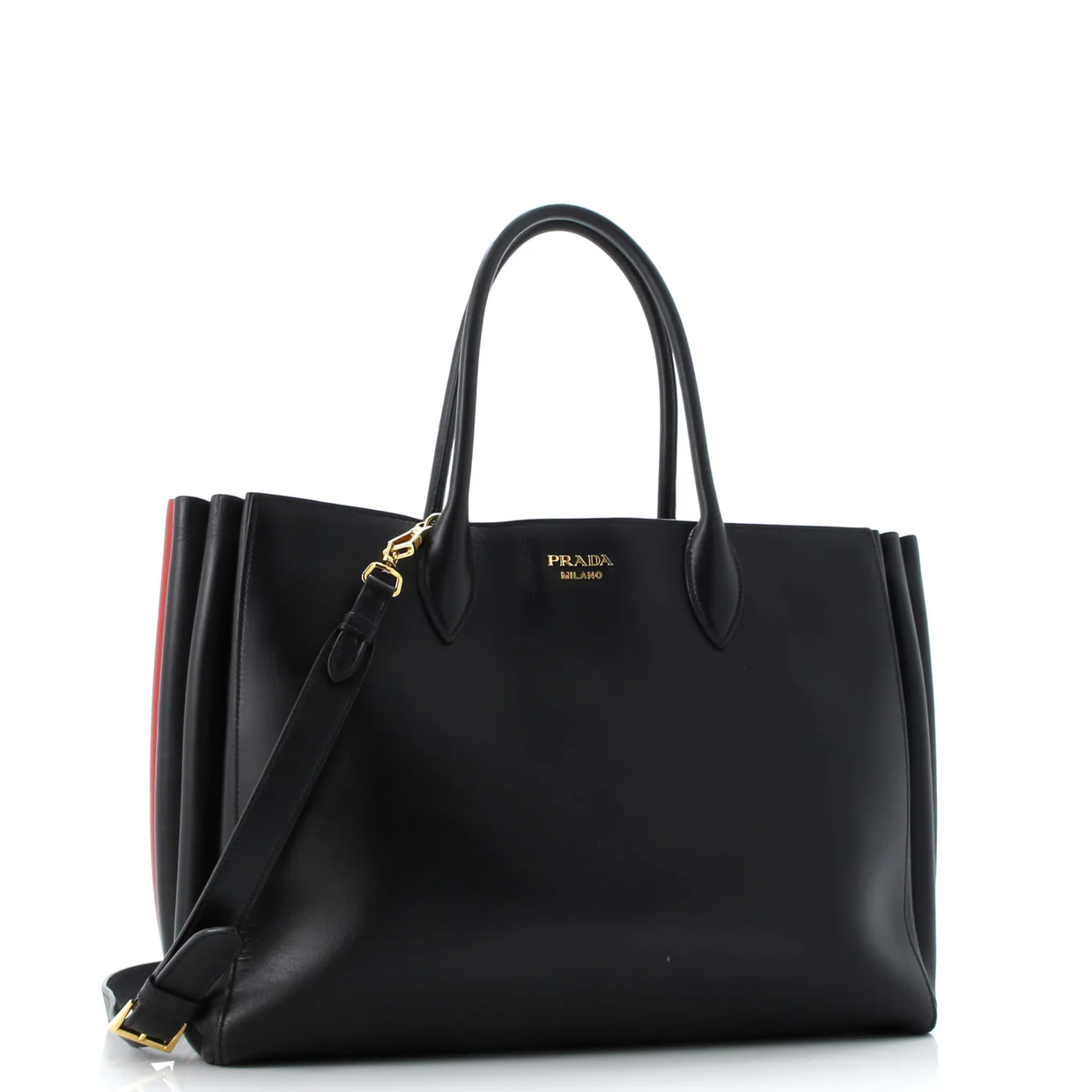 Soft Bibliotheque Tote City Calfskin Large - Deep Luxury
