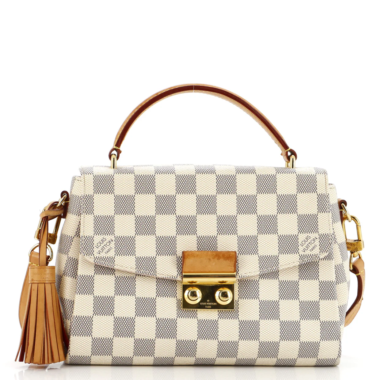 Croisette Handbag Damier - Deep Luxury