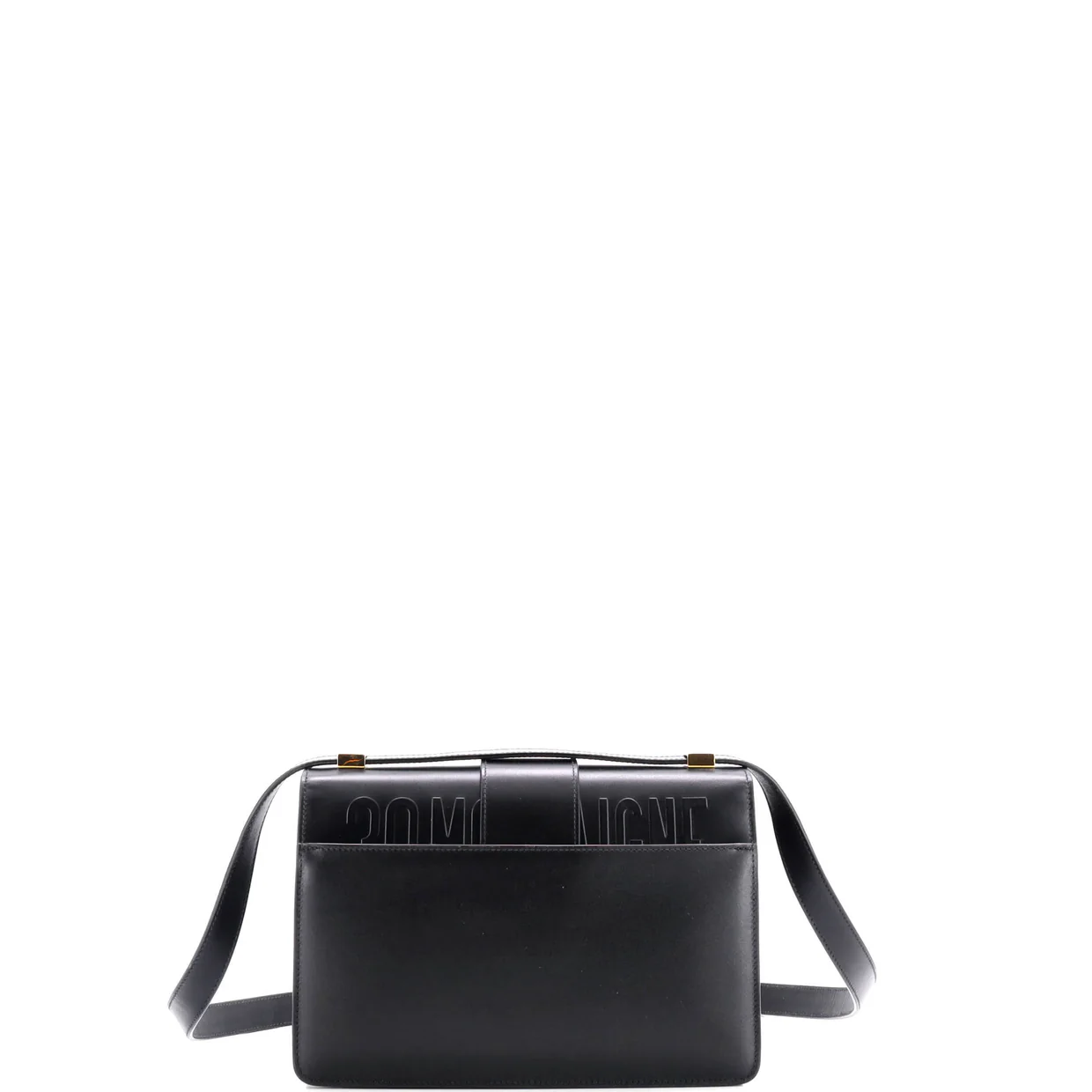 30 Montaigne Flap Bag Leather - Deep Luxury