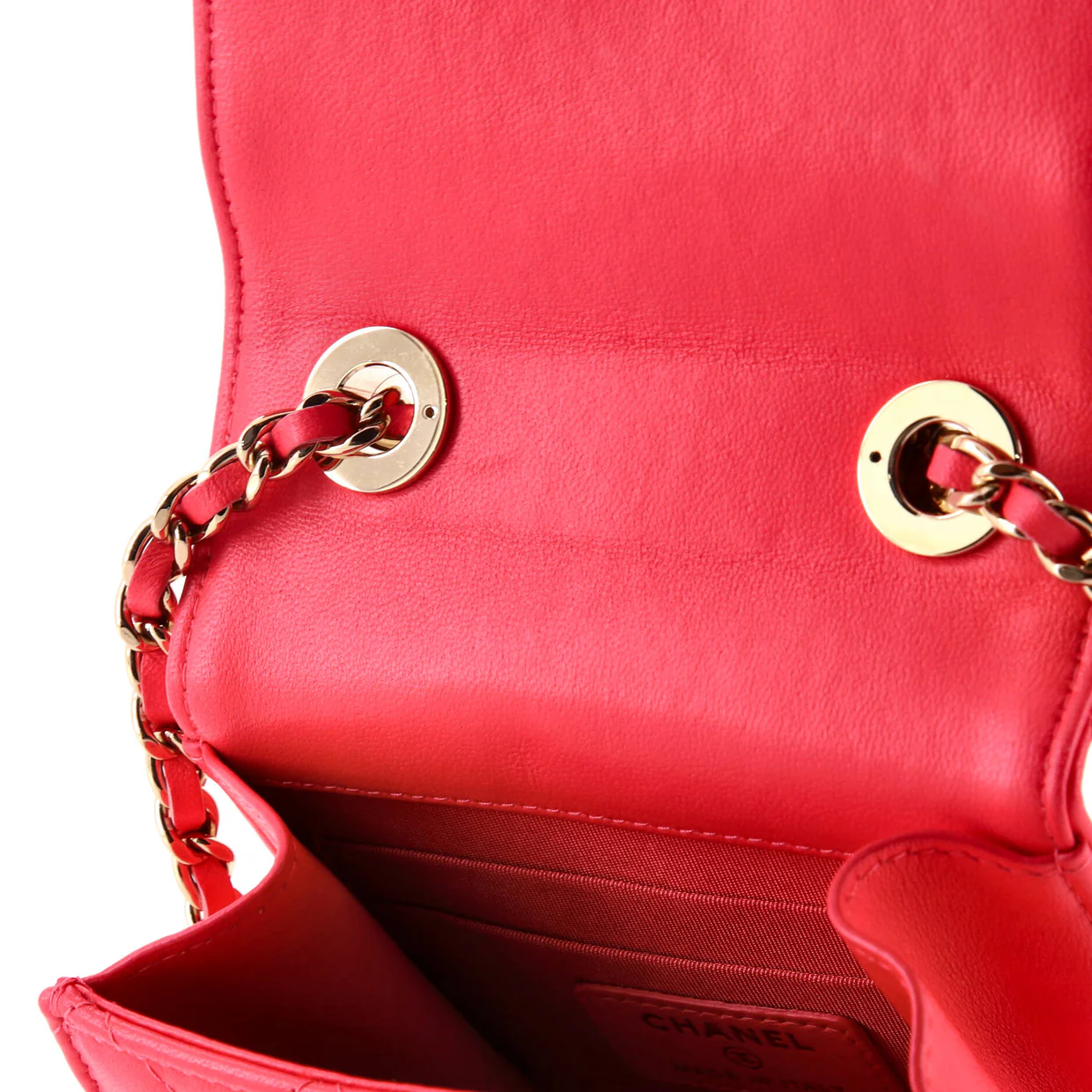 Trendy CC Clutch with Chain Quilted Lambskin Small - Deep Luxury