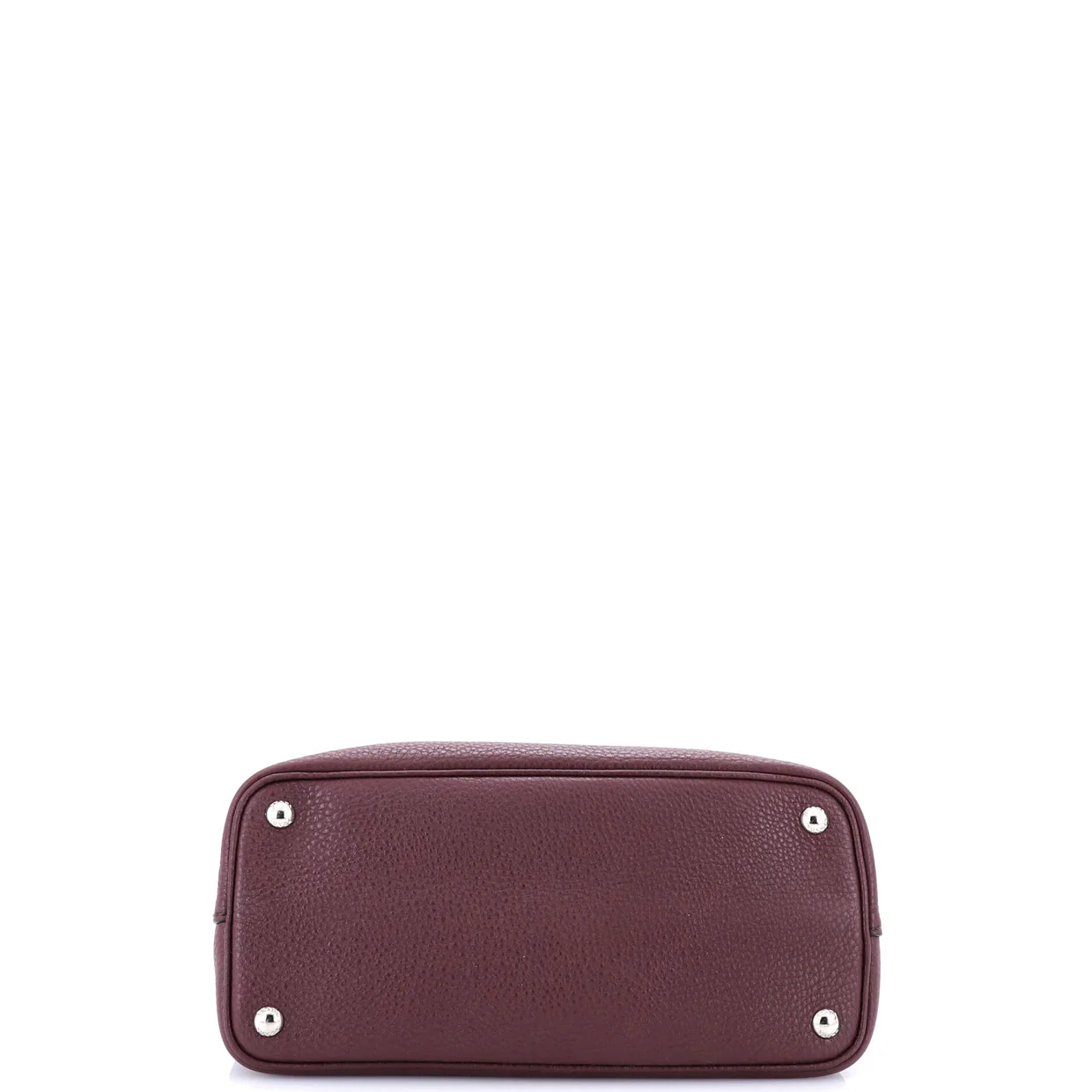 Cuir Double Tote Saffiano Leather Small - Deep Luxury