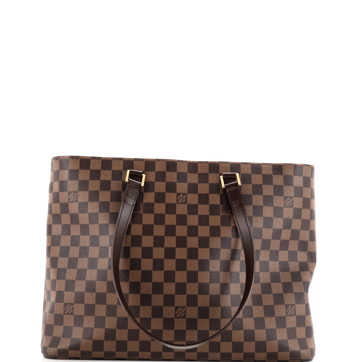 Luco Handbag Damier - Deep Luxury