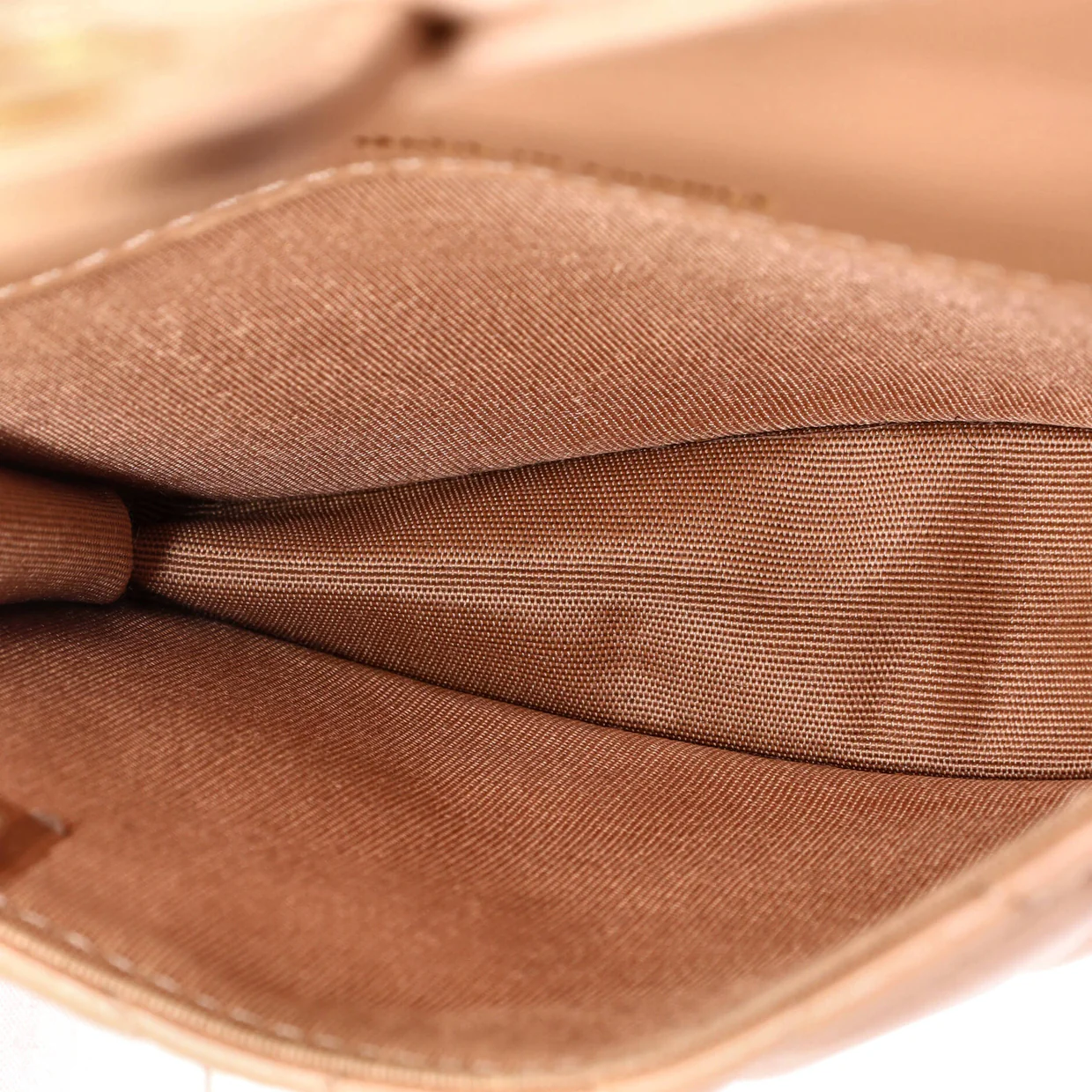 Top Handle Flap Coin Purse with Chain Quilted Lambskin - Deep Luxury