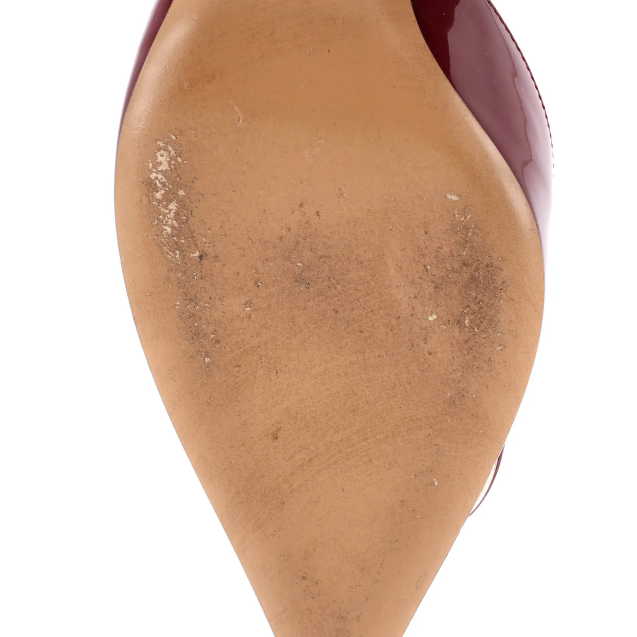 Women's VLogo Heeled Mules Patent 80 - Deep Luxury