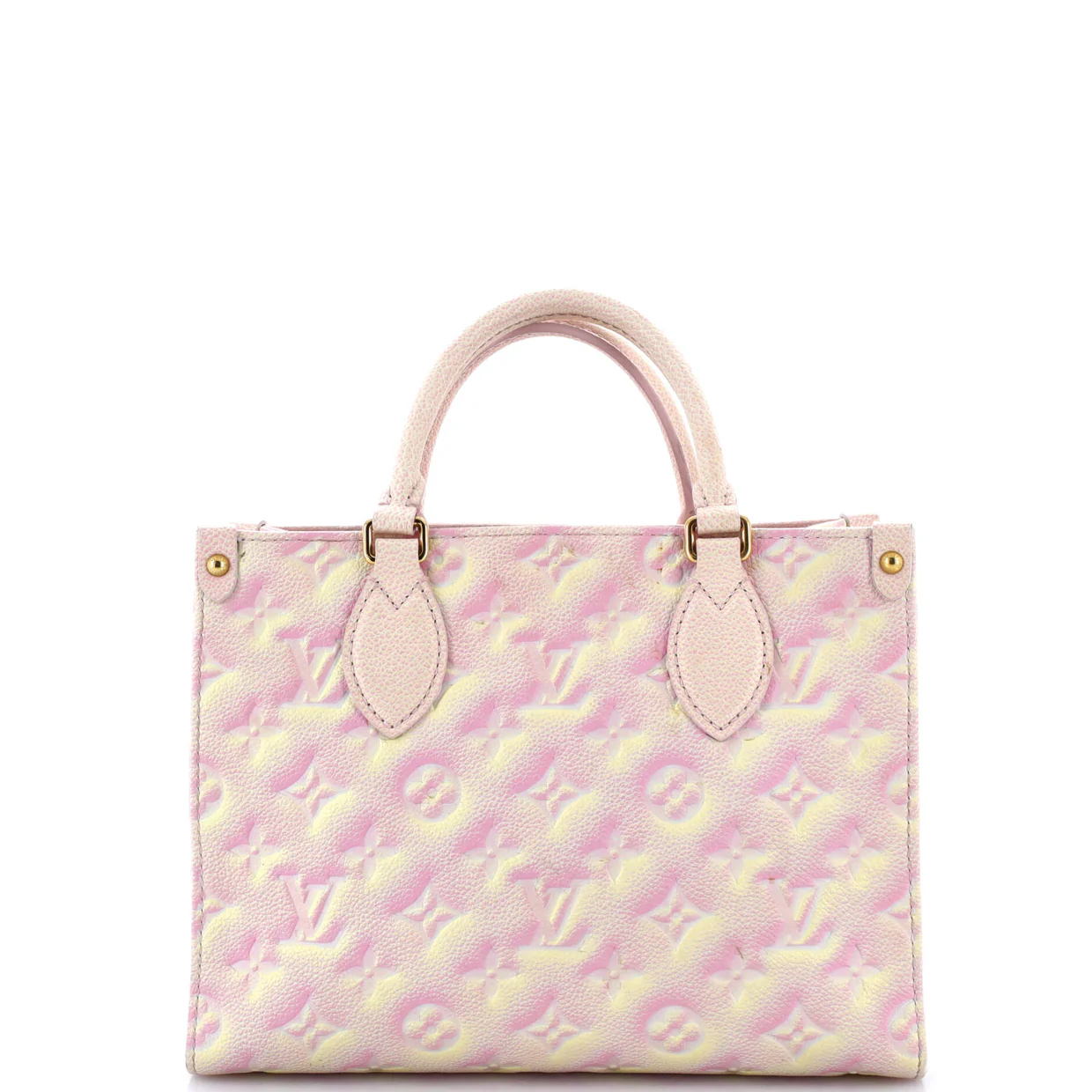 OnTheGo Tote Stardust Monogram Empreinte Leather PM - Deep Luxury