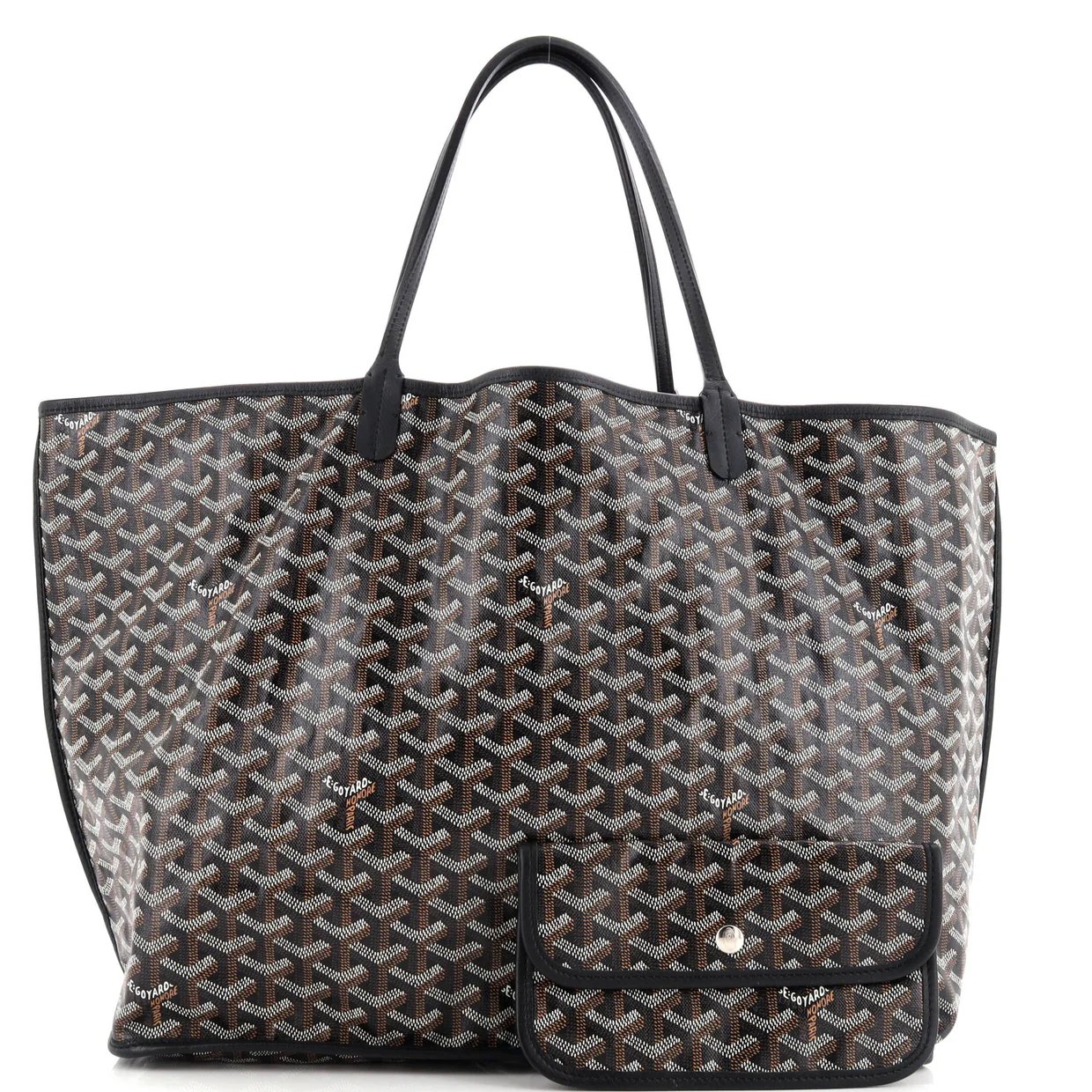 Anjou Reversible Tote Coated Canvas GM - Deep Luxury