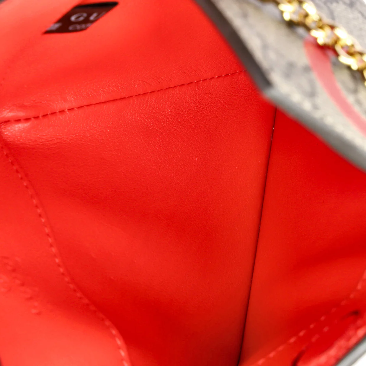 Valentine's Day Heart Bag Printed GG Coated Canvas Small - Deep Luxury