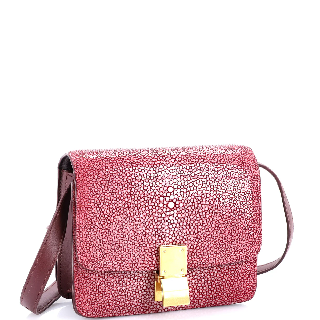Classic Box Bag Stingray Small - Deep Luxury