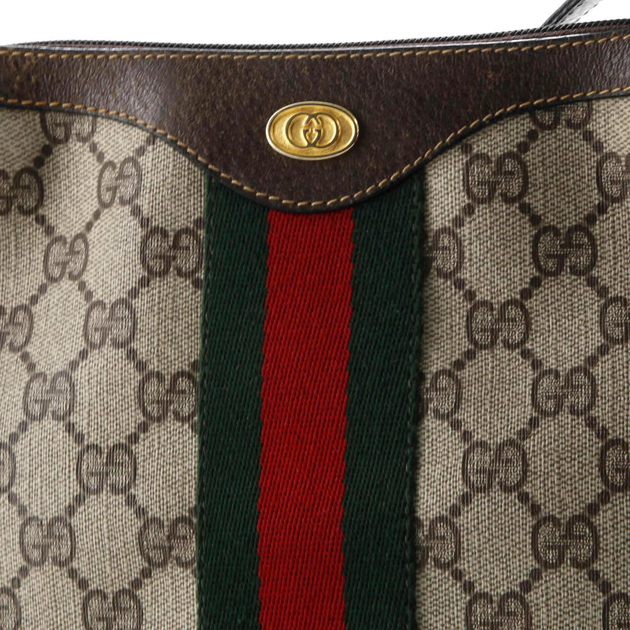 Ophidia Half Moon Hobo GG Coated Canvas Small - Deep Luxury