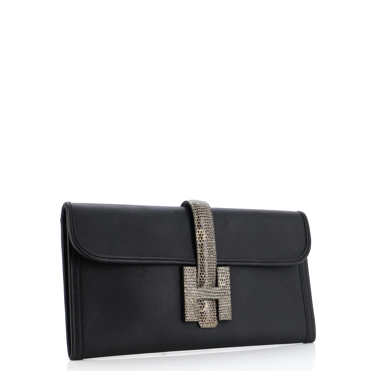 Jige Elan Clutch Swift with Lizard 29 - Deep Luxury