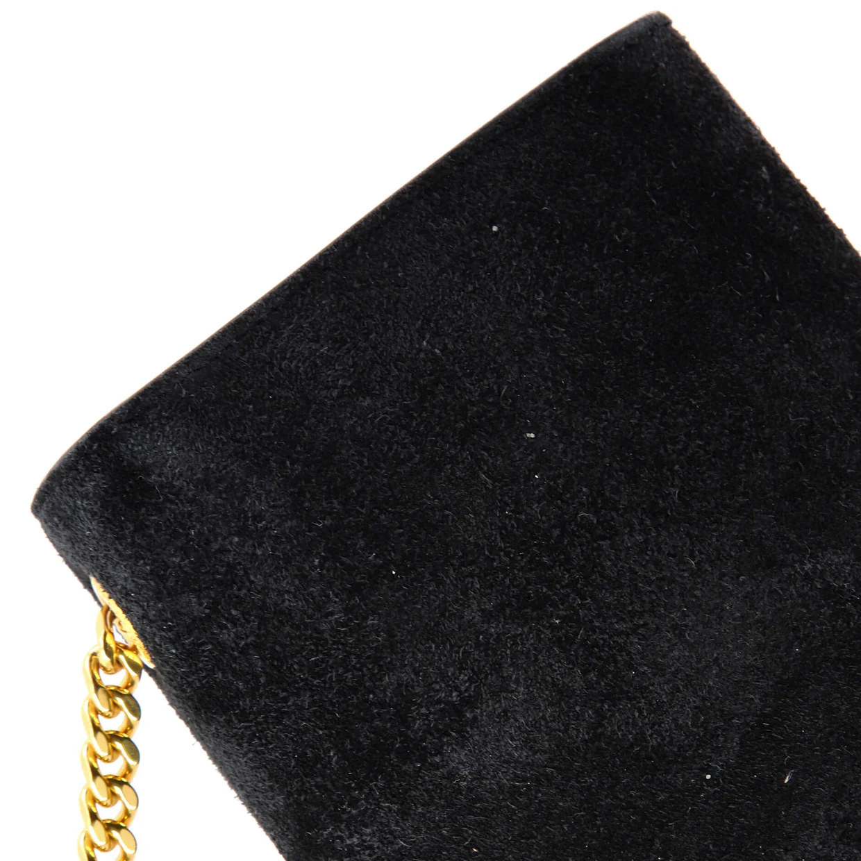 Classic Monogram Tassel Crossbody Bag Suede Small - Deep Luxury