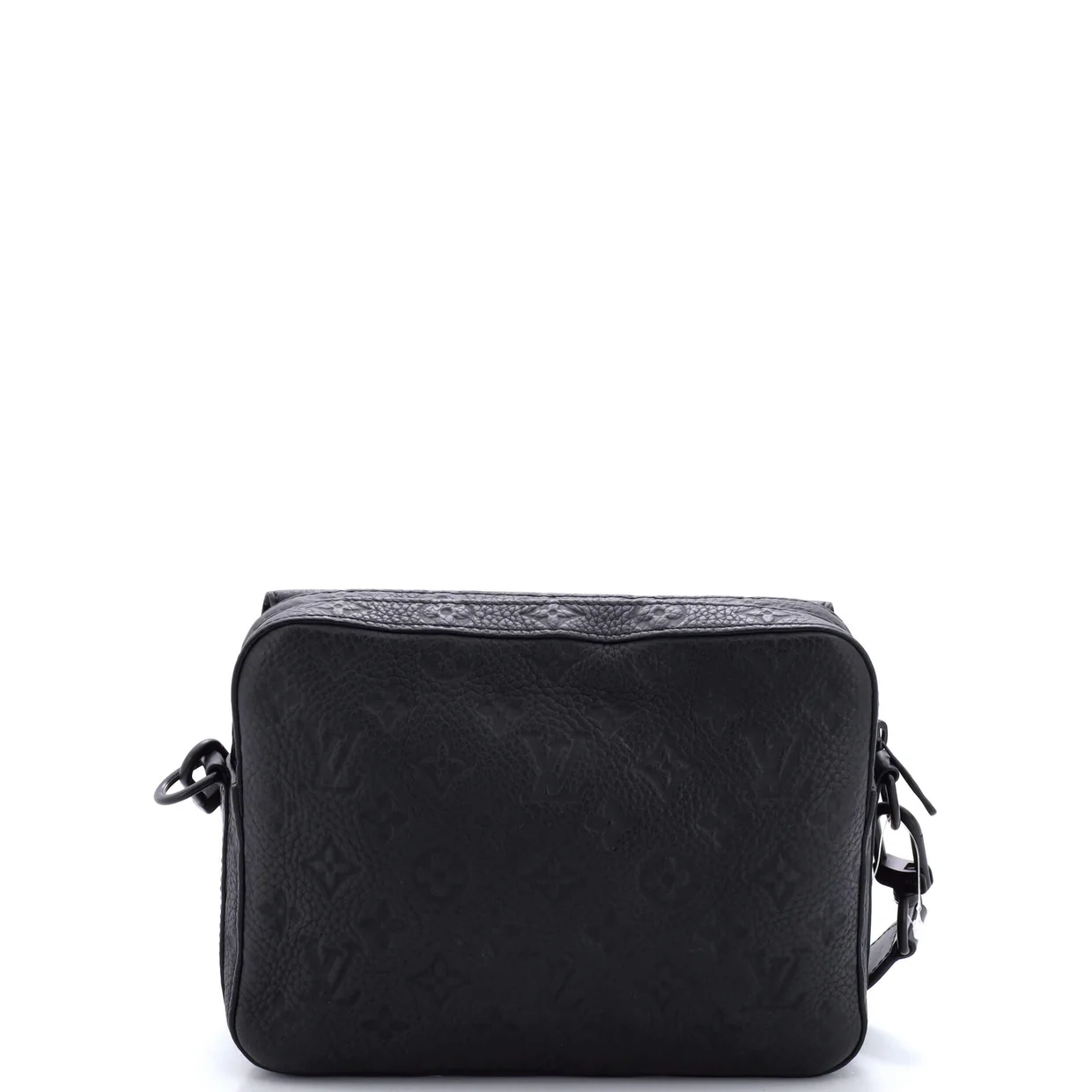 Steamer Messenger Bag Monogram Taurillon Leather - Deep Luxury