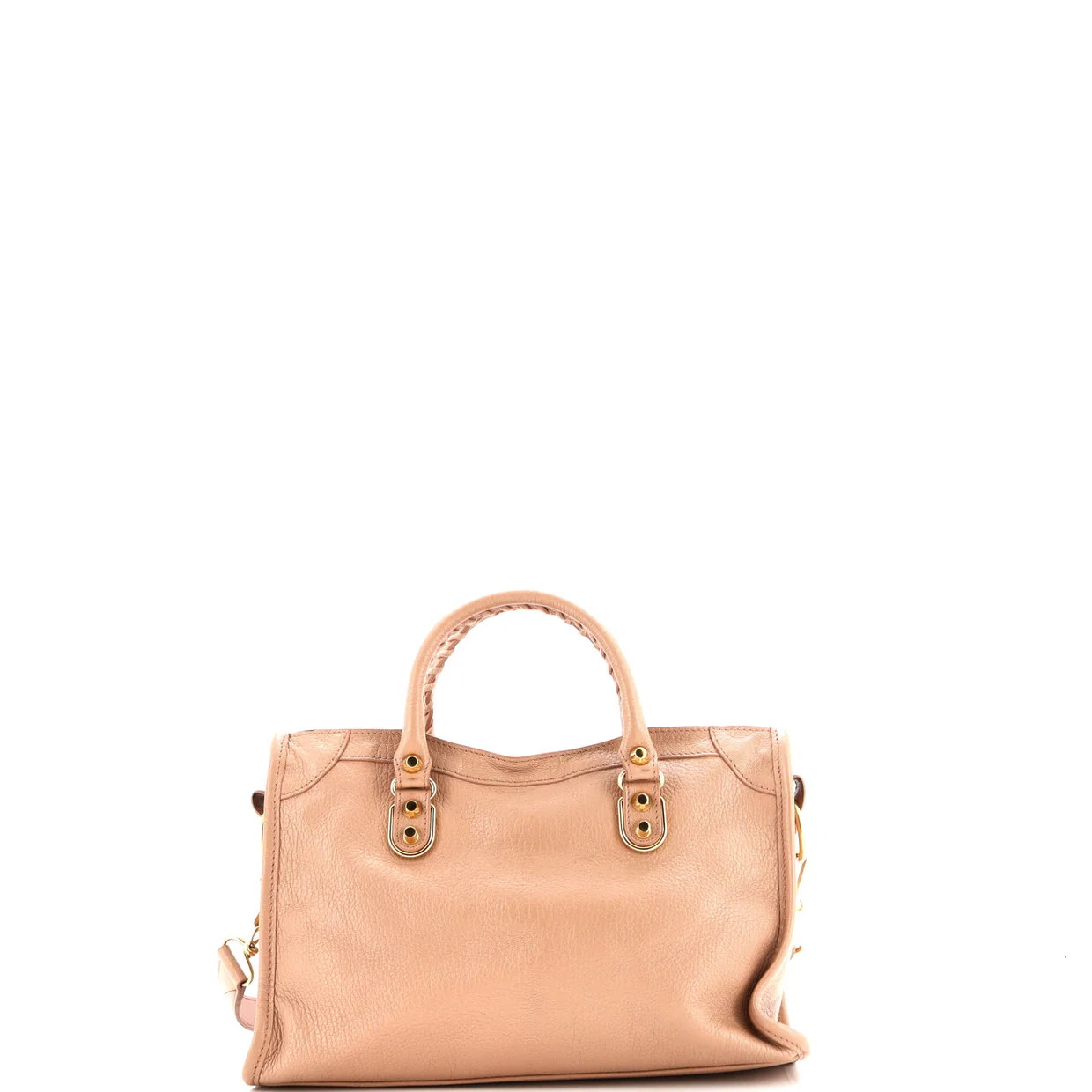 City Classic Metallic Edge Bag Leather Small - Deep Luxury