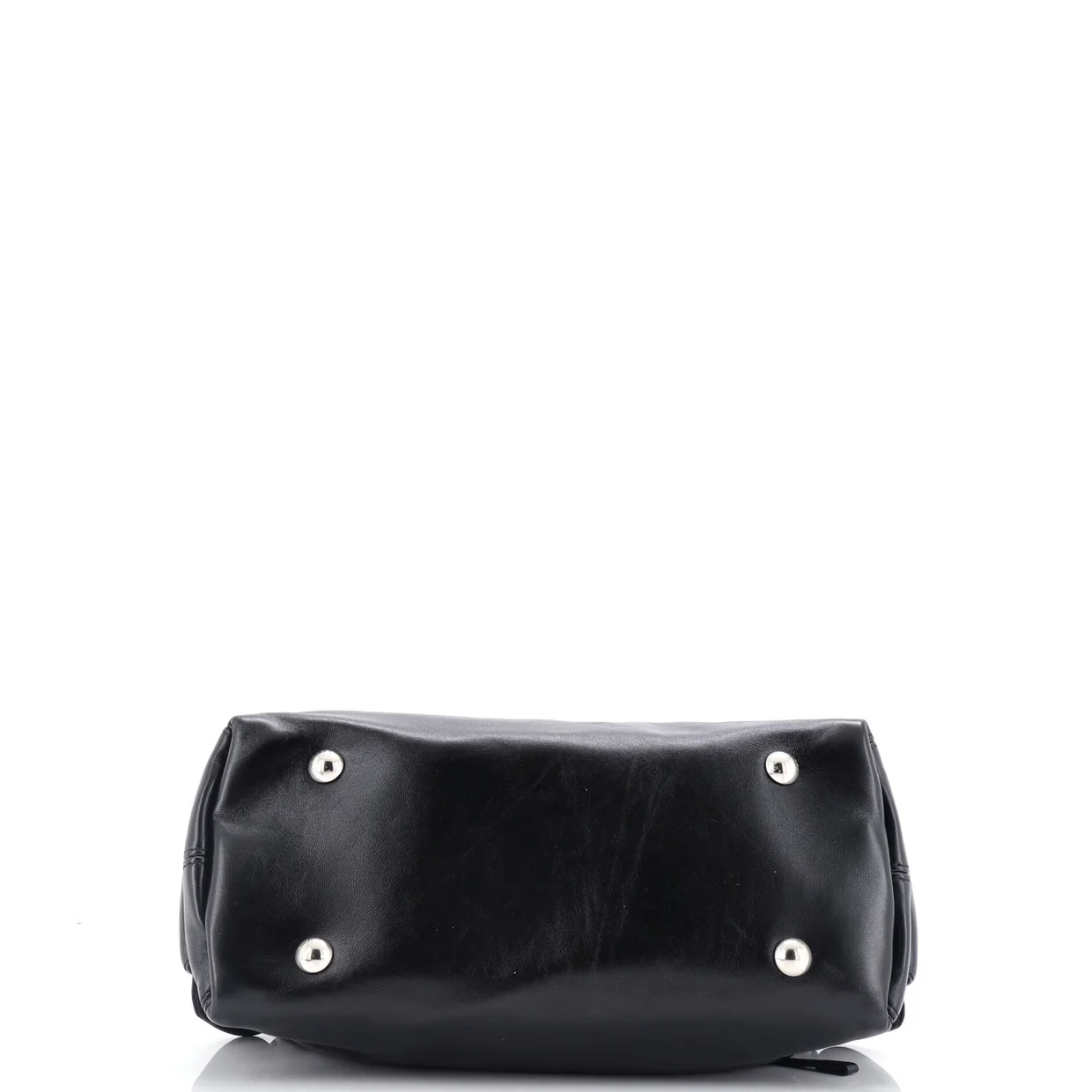 CarryAll Cargo Hobo Leather with Monogram Canvas PM - Deep Luxury