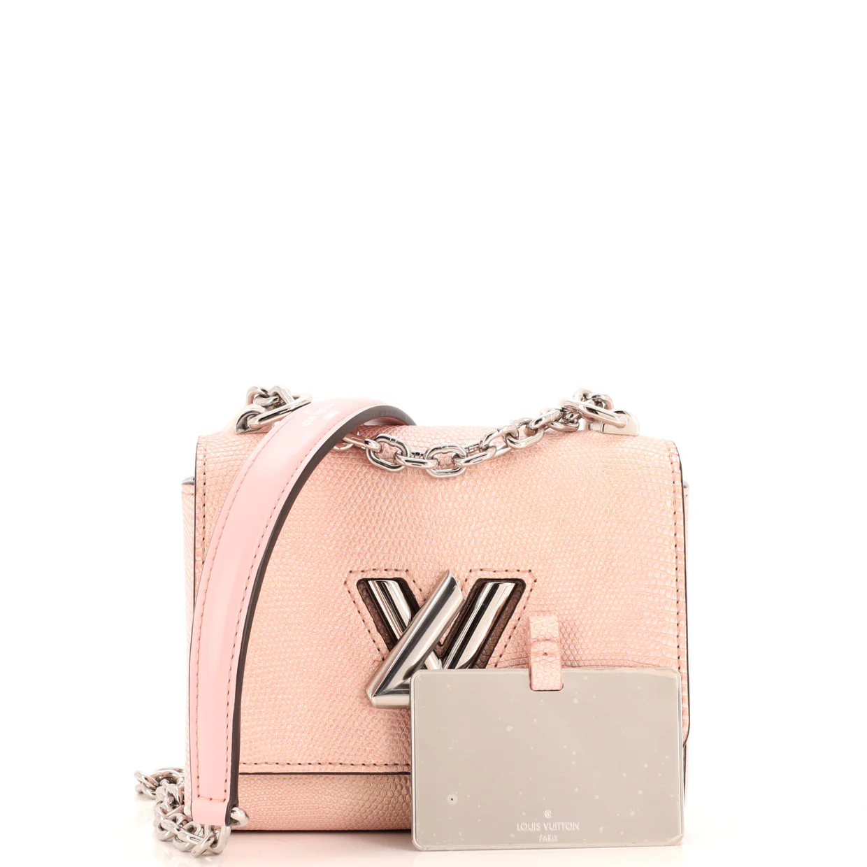 Twist Handbag Lizard Mini - Deep Luxury