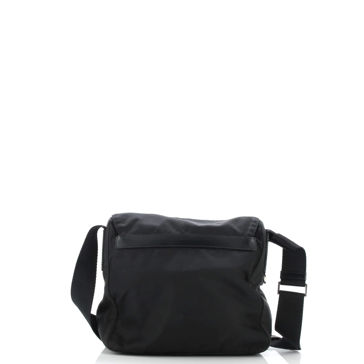 Buckle Messenger Bag Tessuto Small - Deep Luxury