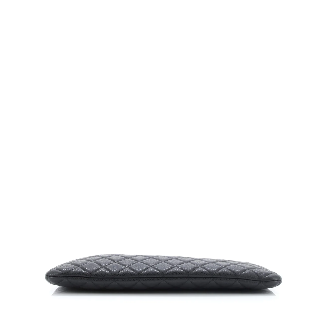 O Case Clutch Quilted Caviar Large - Deep Luxury