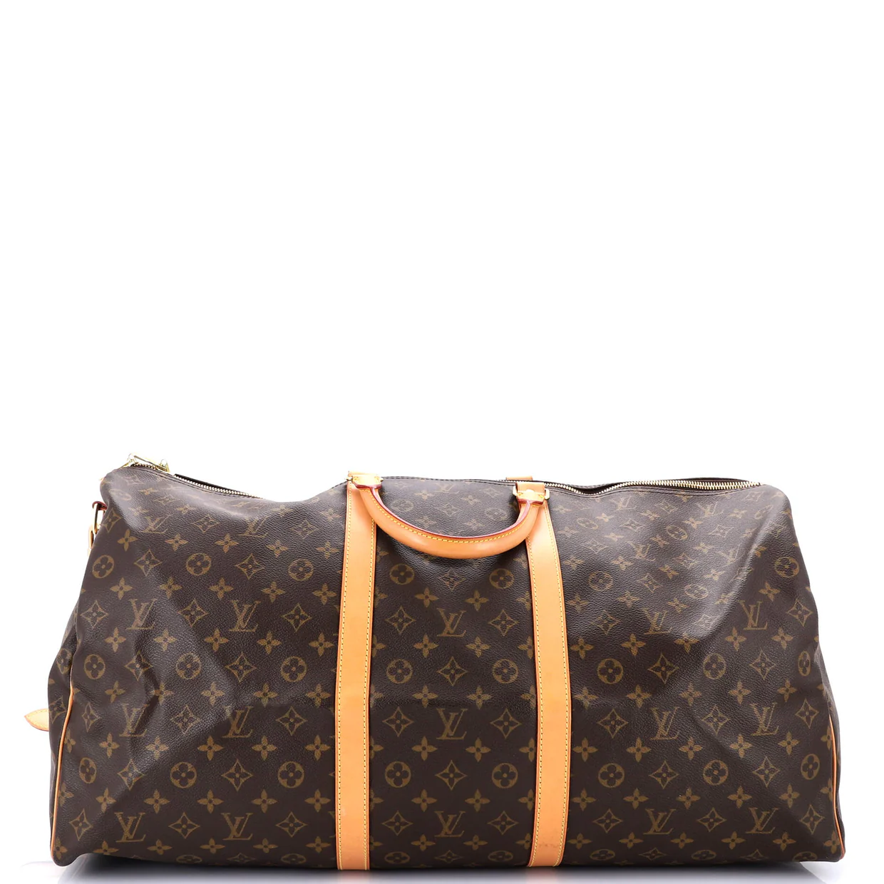Keepall Bandouliere Bag Monogram Canvas 60 - Deep Luxury