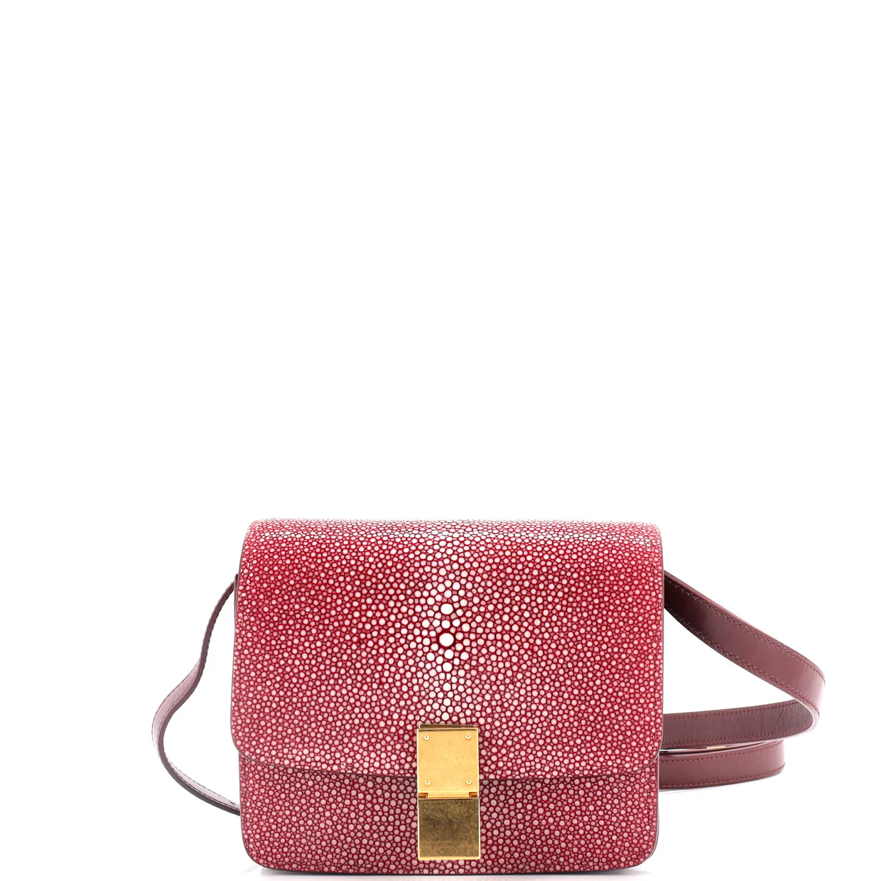 Classic Box Bag Stingray Small - Deep Luxury