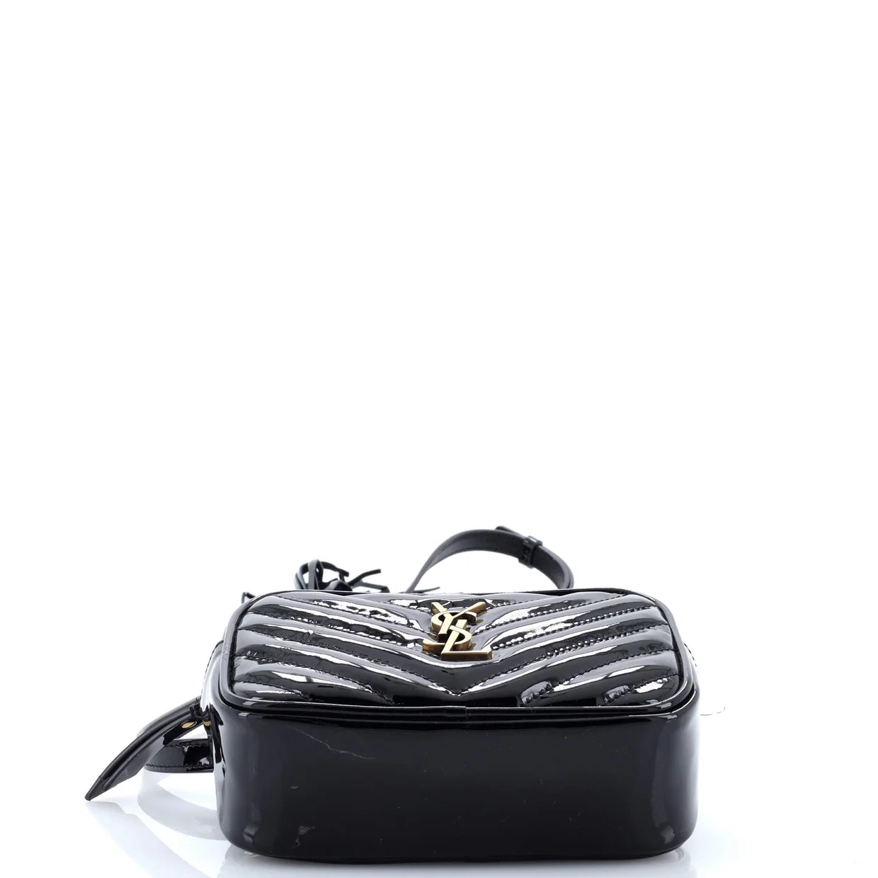Lou Belt Bag Matelasse Chevron Leather - Deep Luxury