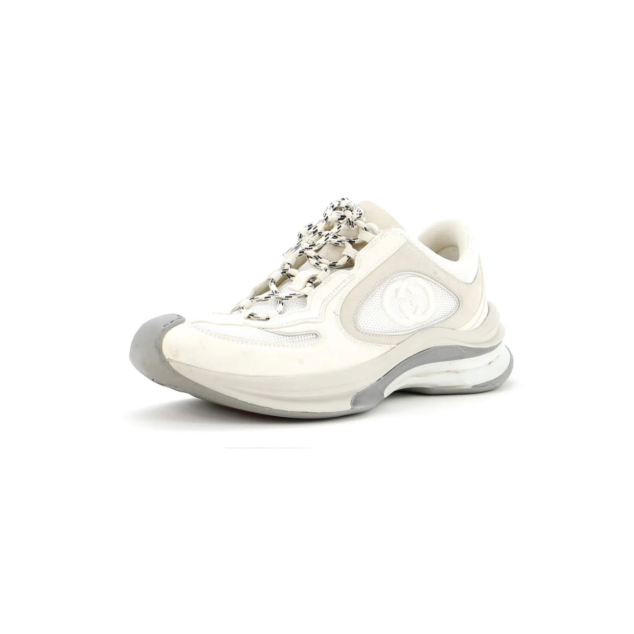 Women's Run Trainer Sneakers Technical Fabric and Suede - Deep Luxury