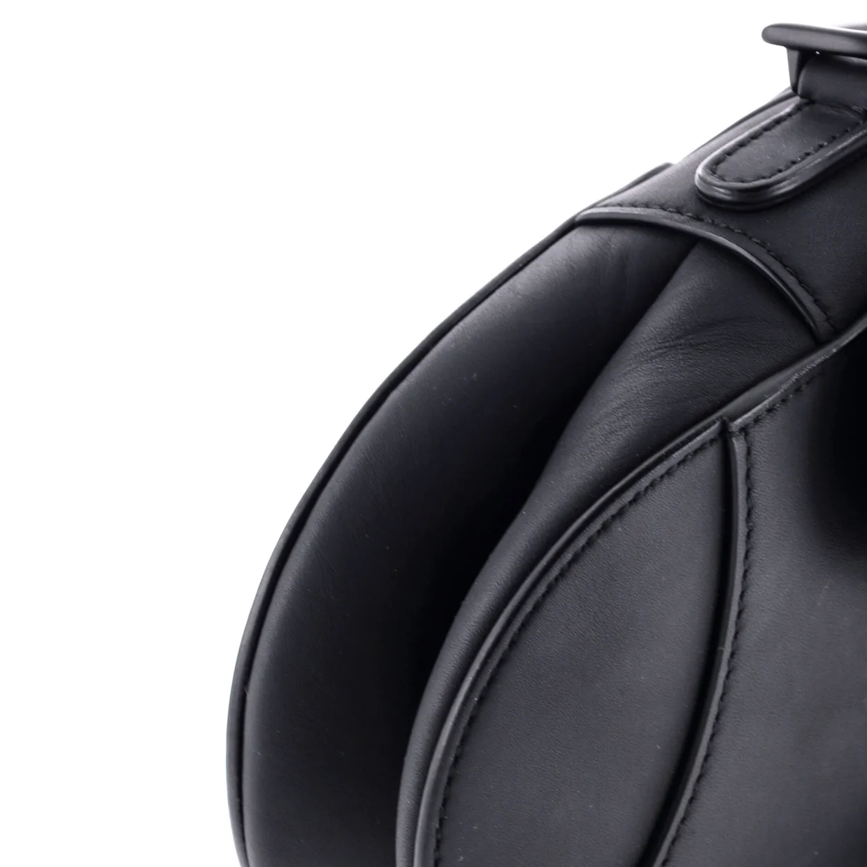 Ultra Matte Saddle Handbag Leather Mini - Deep Luxury