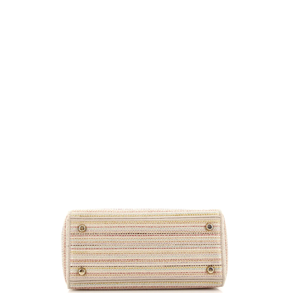Lady D-Lite Bag Embroidered Canvas Medium - Deep Luxury
