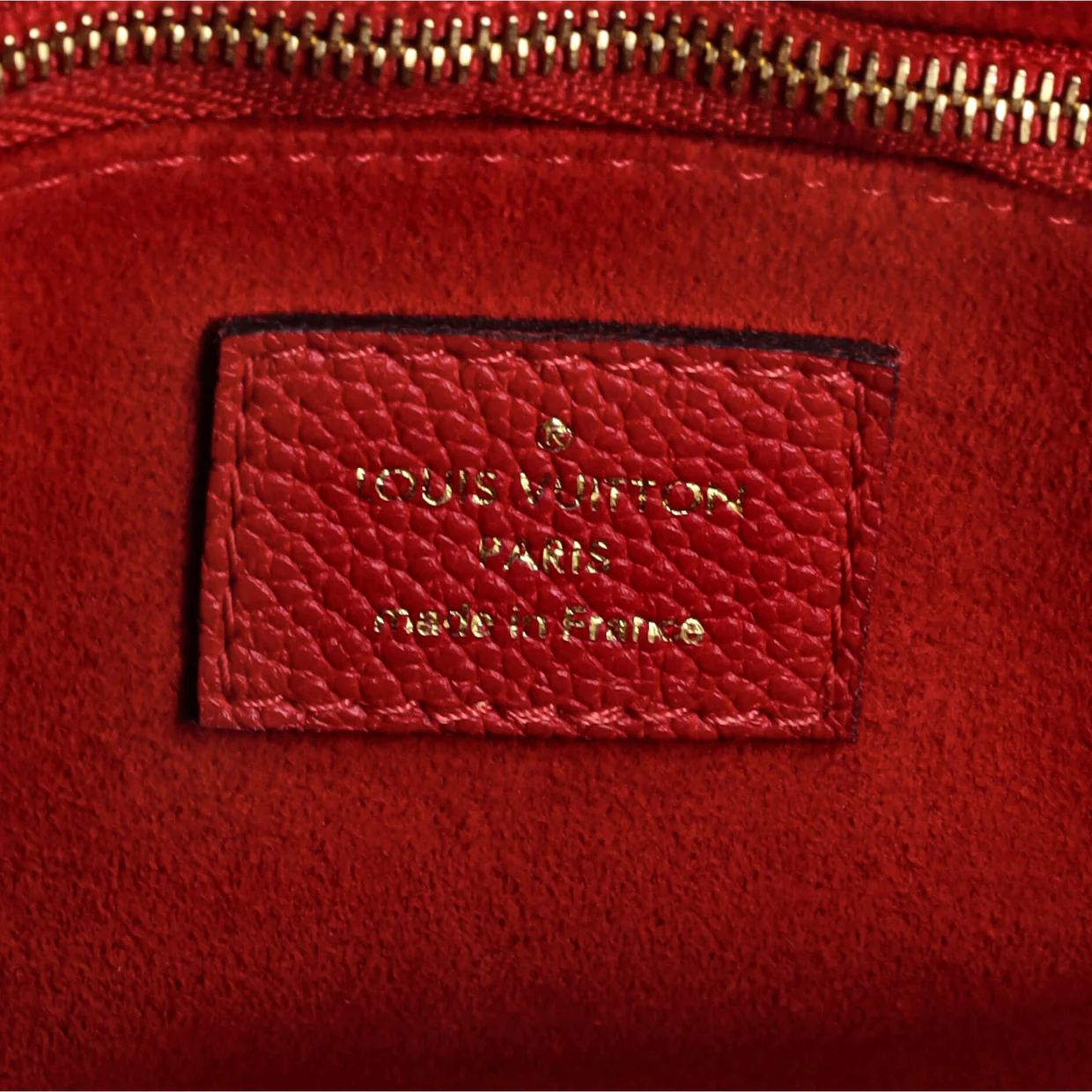 Vavin Handbag Monogram Empreinte Leather PM - Deep Luxury