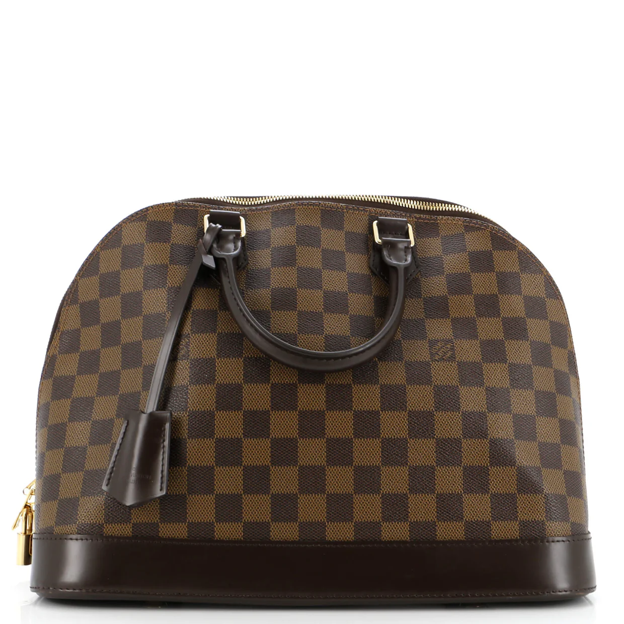 Alma Handbag Damier MM - Deep Luxury