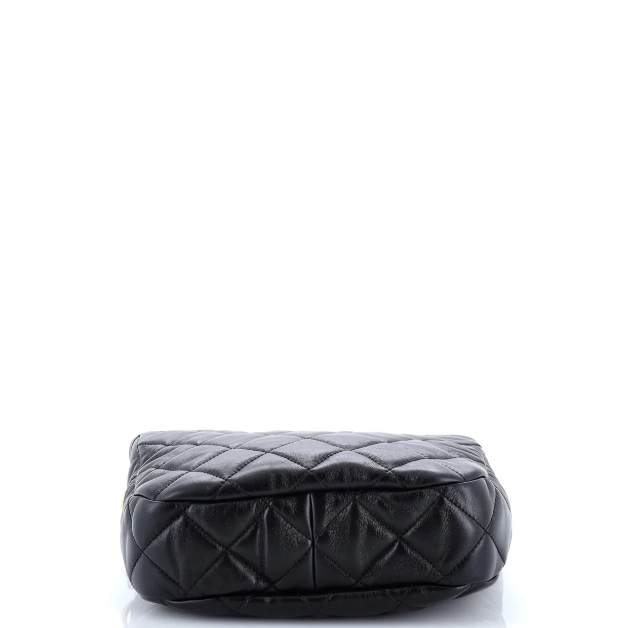 CC Chain Hobo Quilted Lambskin Small - Deep Luxury
