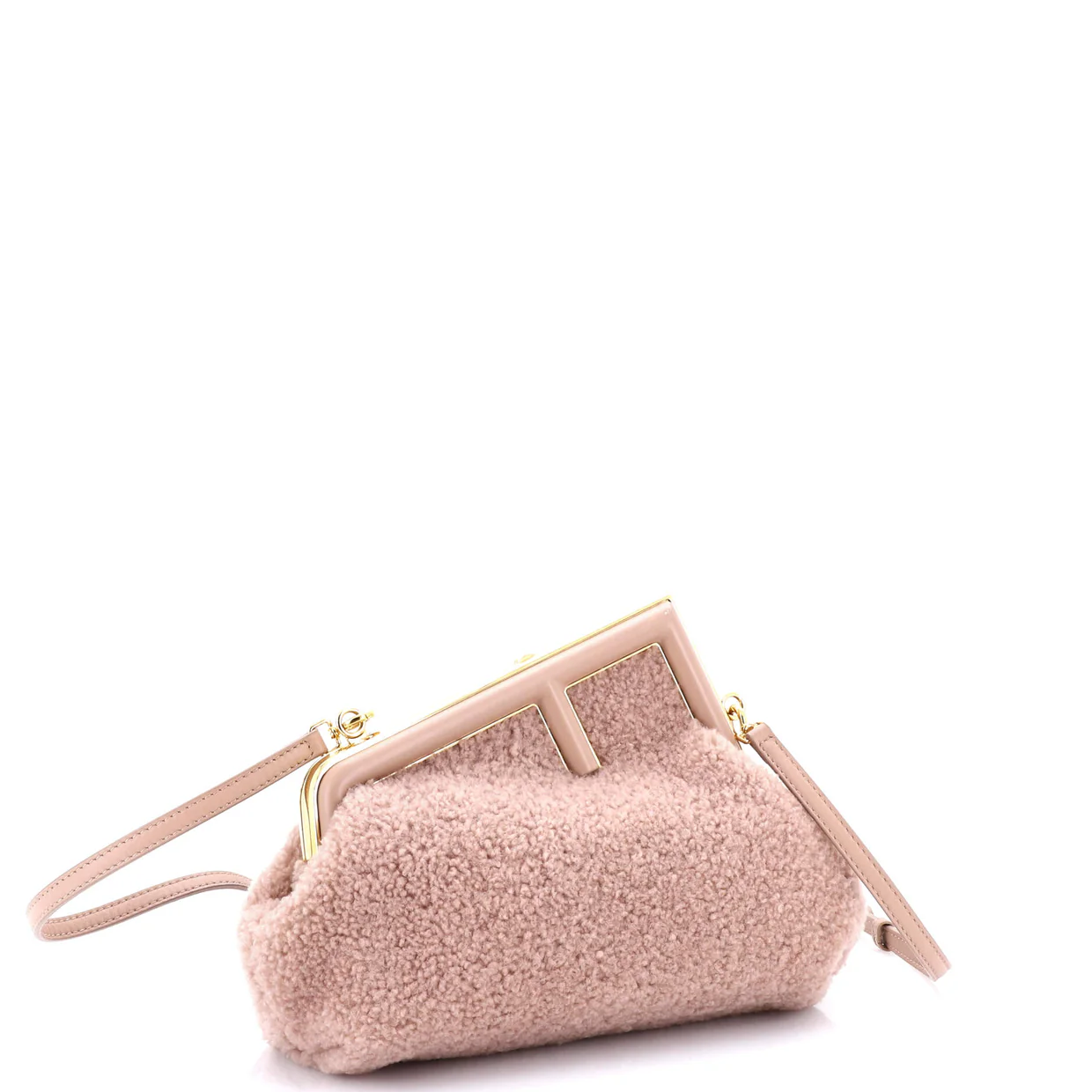 First Bag Shearling Small - Deep Luxury