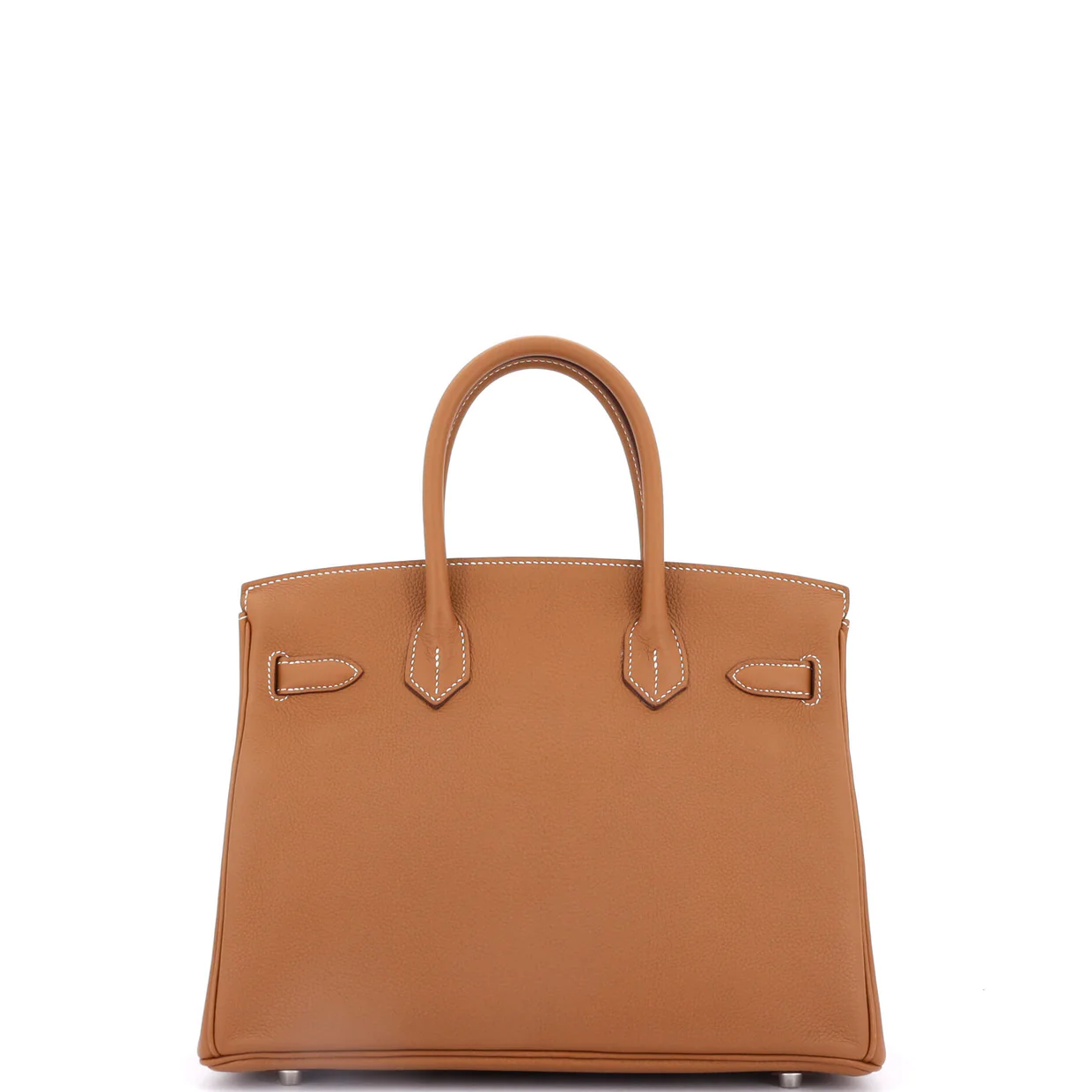 Birkin Handbag Gold Maurice with Palladium Hardware 30 - Deep Luxury