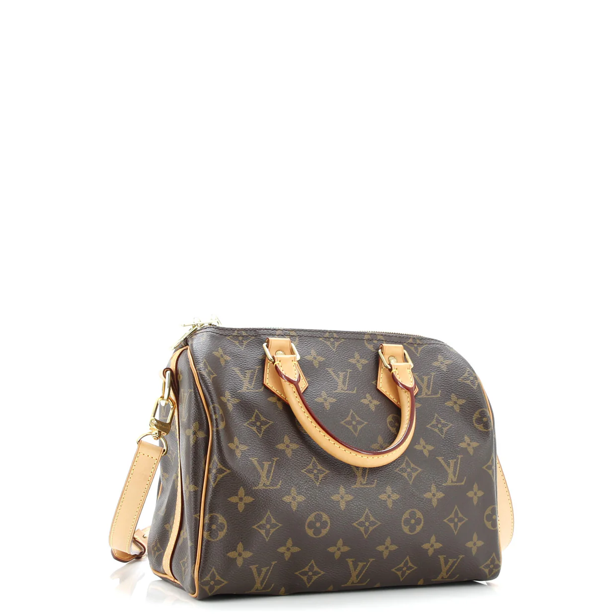 Speedy Bandouliere Bag Monogram Canvas 25 - Deep Luxury