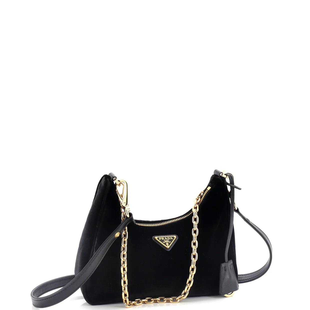 Re-Edition Shoulder Bag Velvet Mini - Deep Luxury