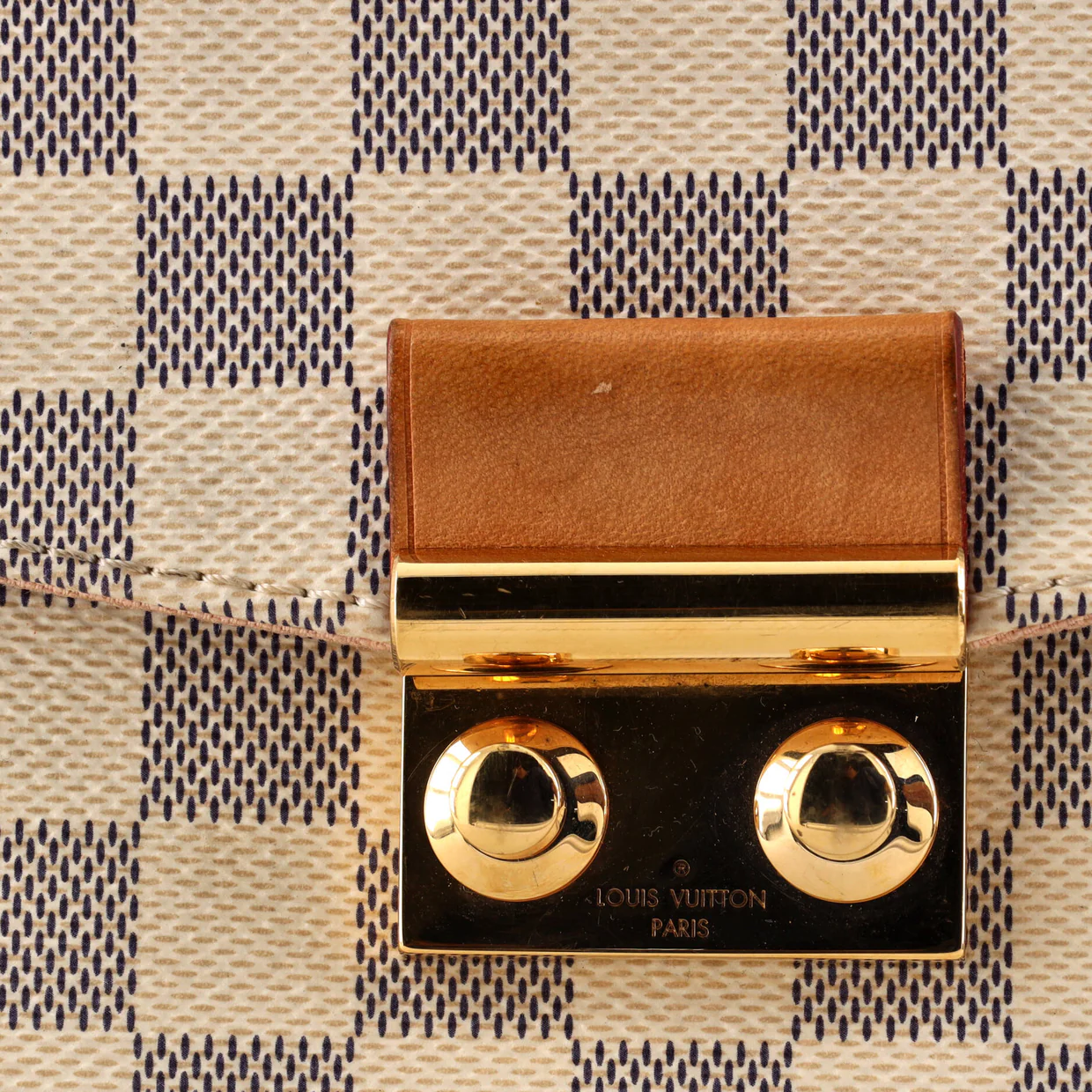 Croisette Handbag Damier - Deep Luxury