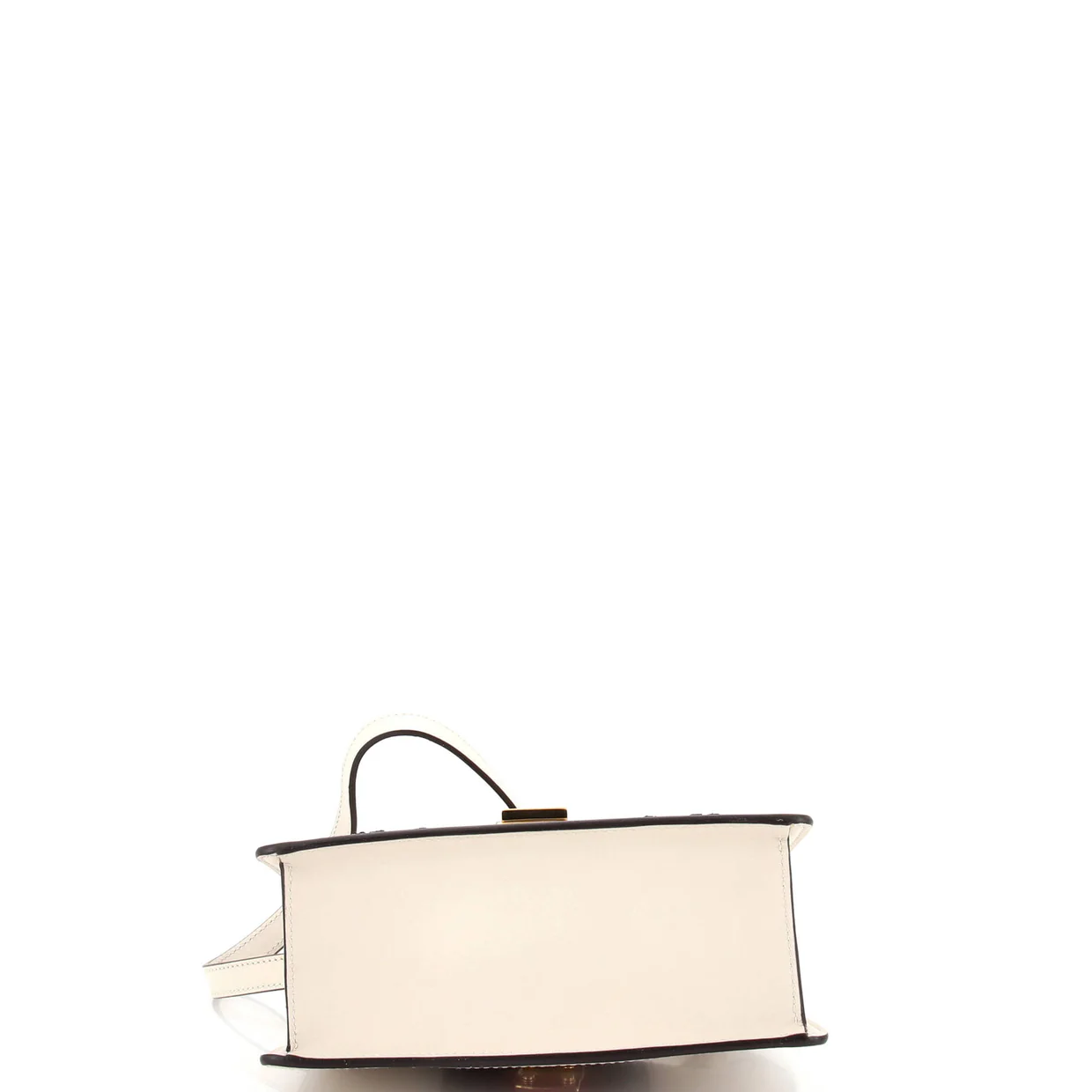 Sylvie Top Handle Bag Embroidered Leather Mini - Deep Luxury