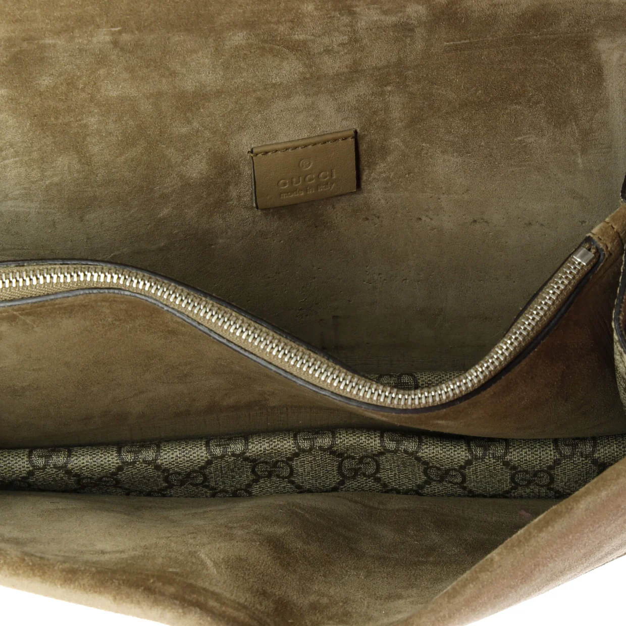 Dionysus Bag GG Coated Canvas and Leather Small - Deep Luxury