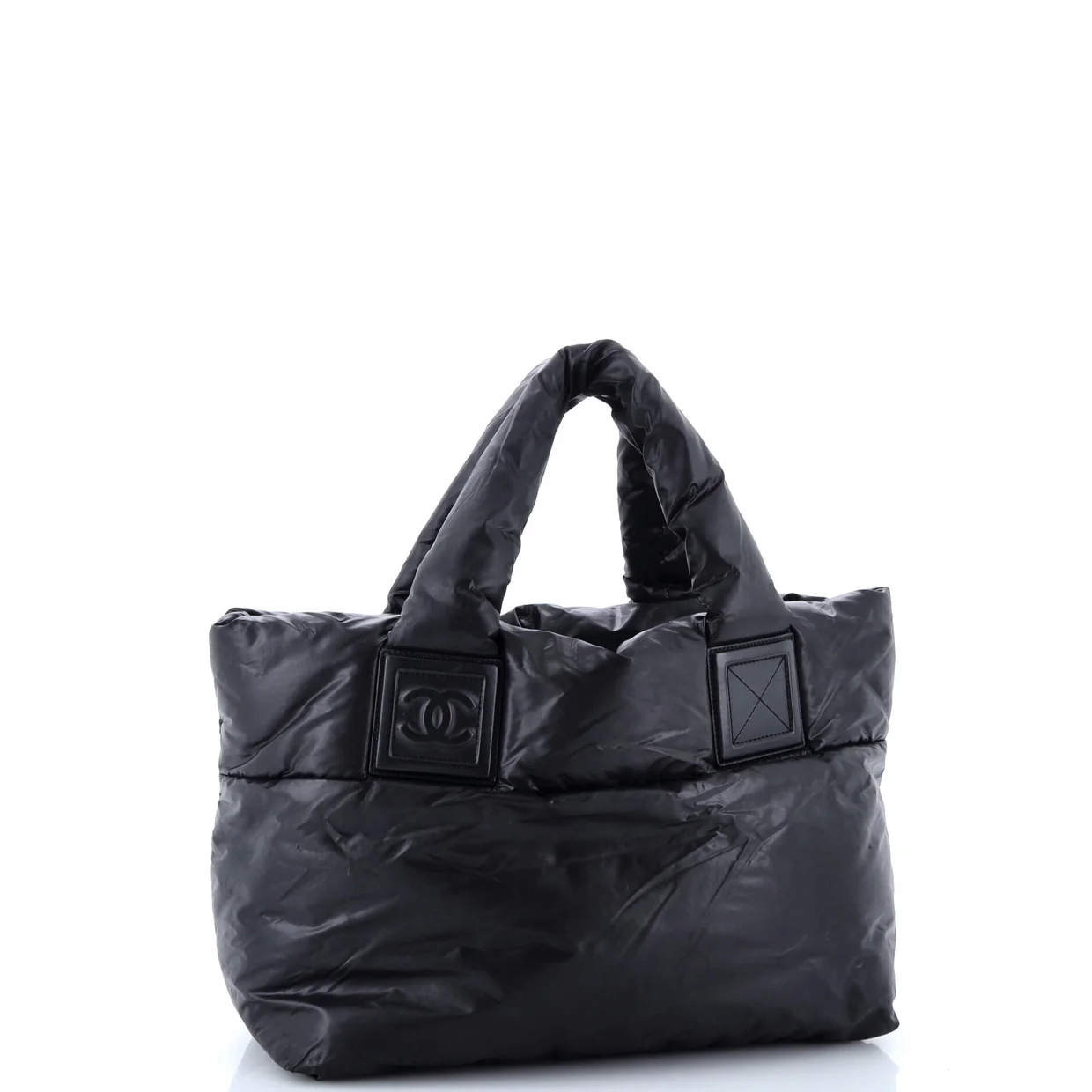 Coco Cocoon Reversible Tote Quilted Nylon Small - Deep Luxury