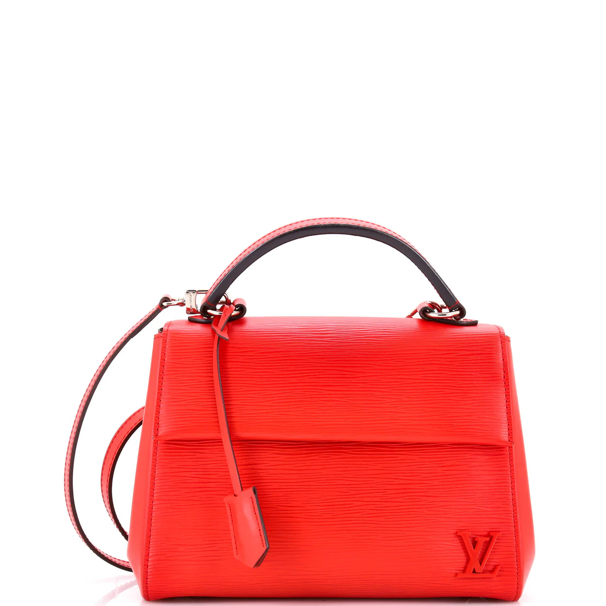 Cluny Top Handle Bag Epi Leather BB - Deep Luxury