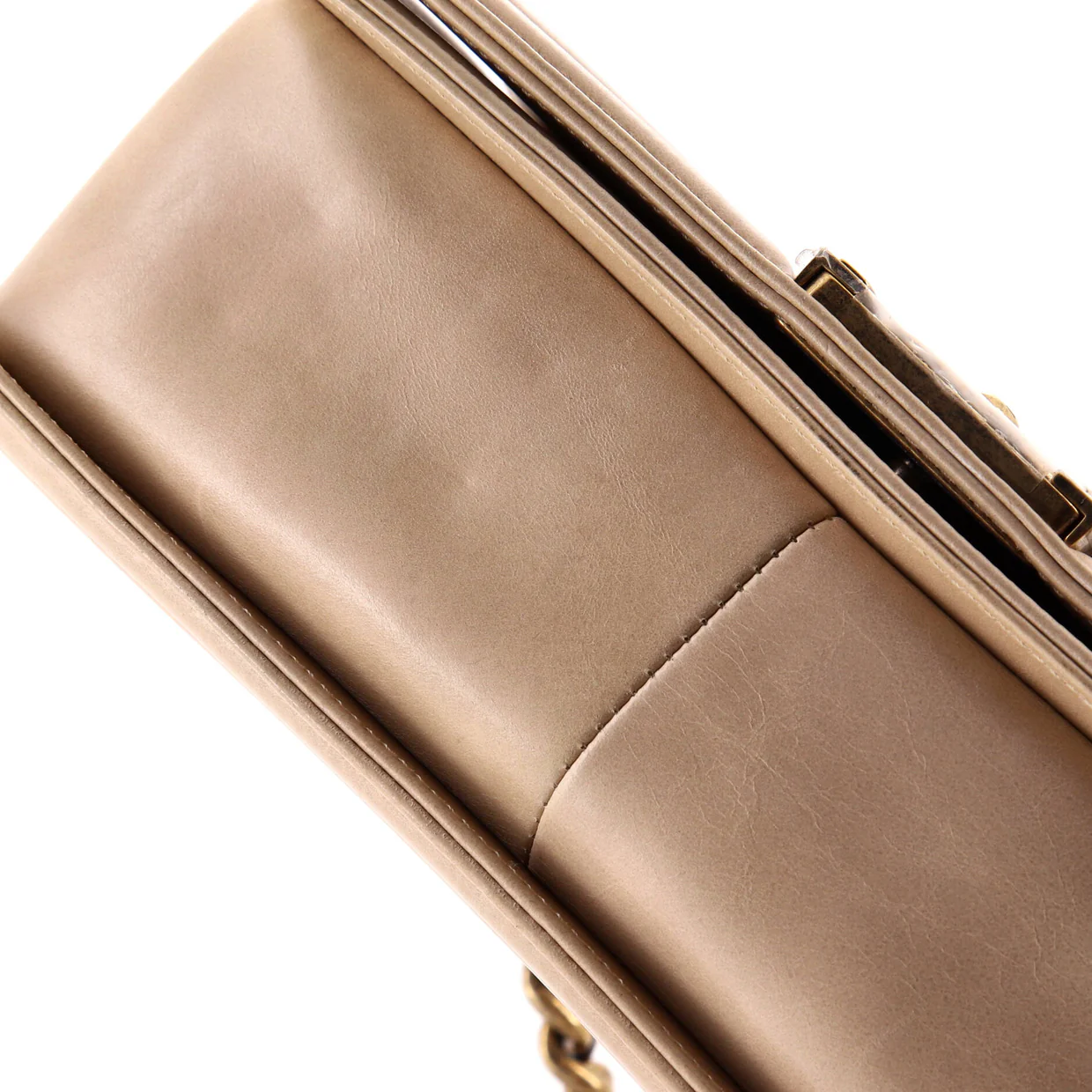 Boy Flap Bag Quilted Iridescent Calfskin Old Medium - Deep Luxury