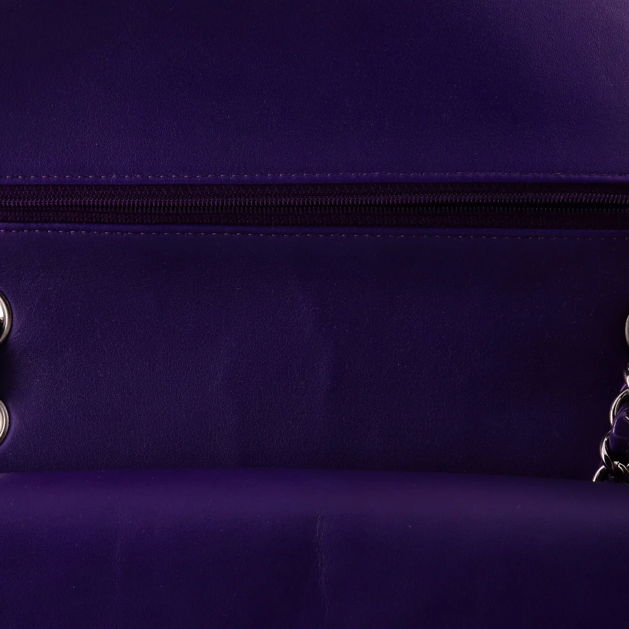 Classic Double Flap Bag Quilted Patent Medium - Deep Luxury