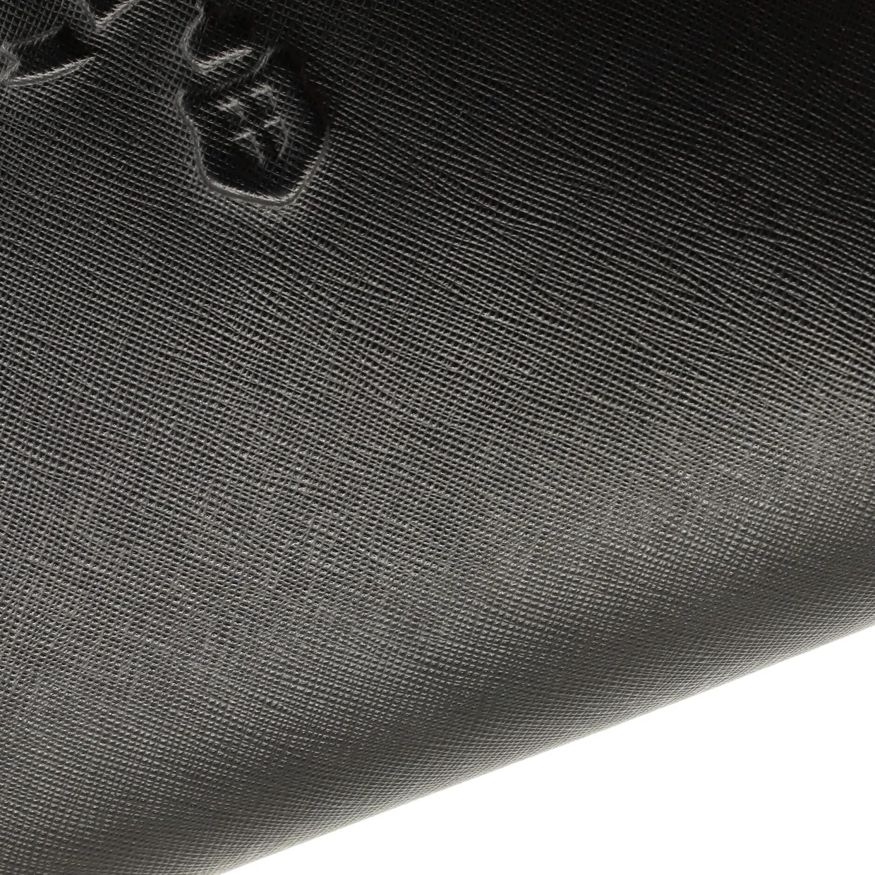 Lux Embossed Logo Tote Saffiano Leather Medium - Deep Luxury