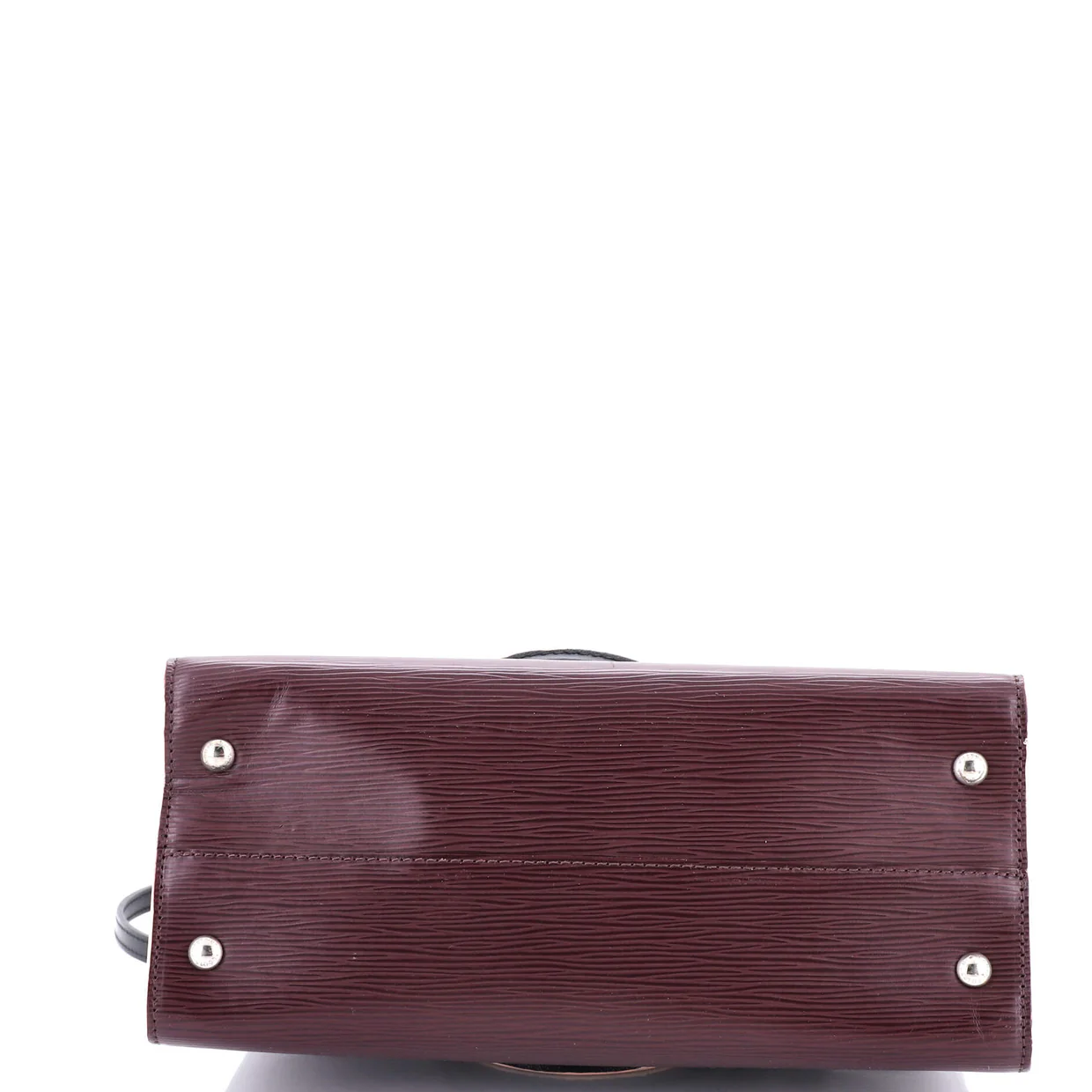Vaneau Handbag Epi Leather MM - Deep Luxury
