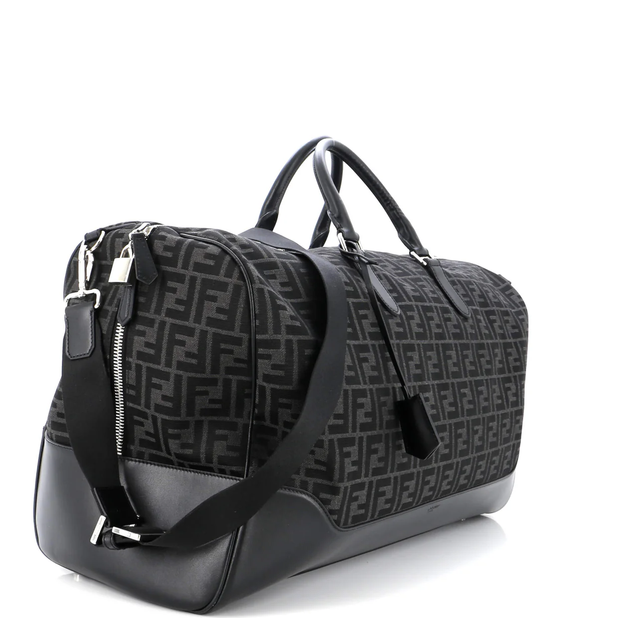 Convertible Duffle Bag Zucca Canvas and Leather Large - Deep Luxury