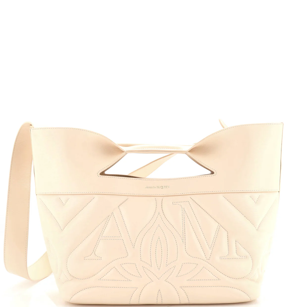 The Bow Bag Leather Small - Deep Luxury