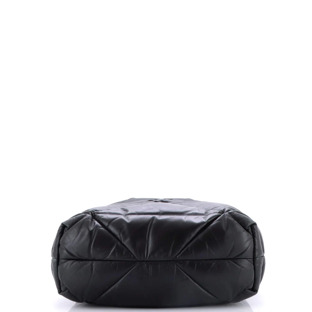 Padded Tote Bag Quilted Nappa Leather Large - Deep Luxury
