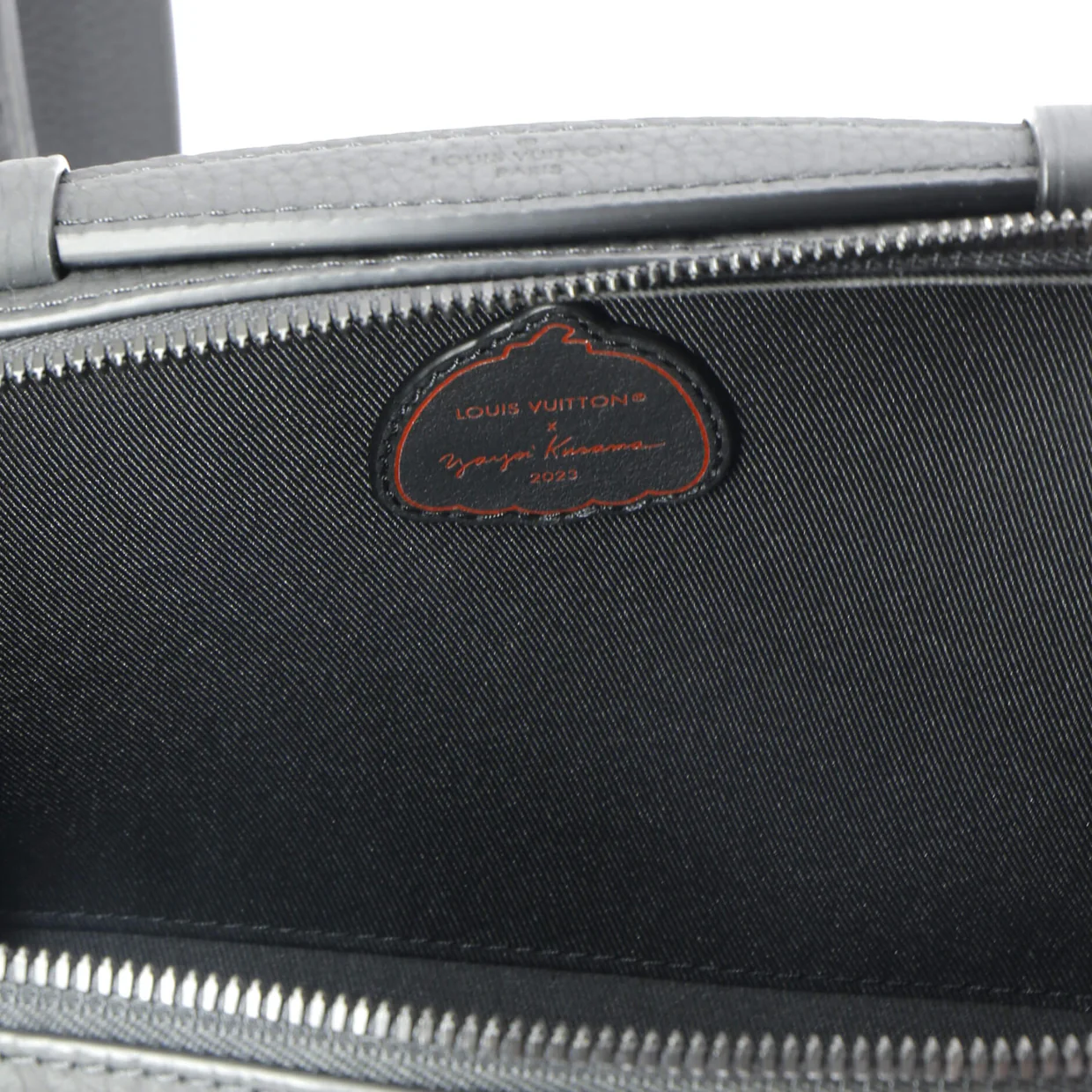 Handle Soft Trunk Bag Yayoi Kusama Infinity Dots Monogram Taurillon Leather - Deep Luxury