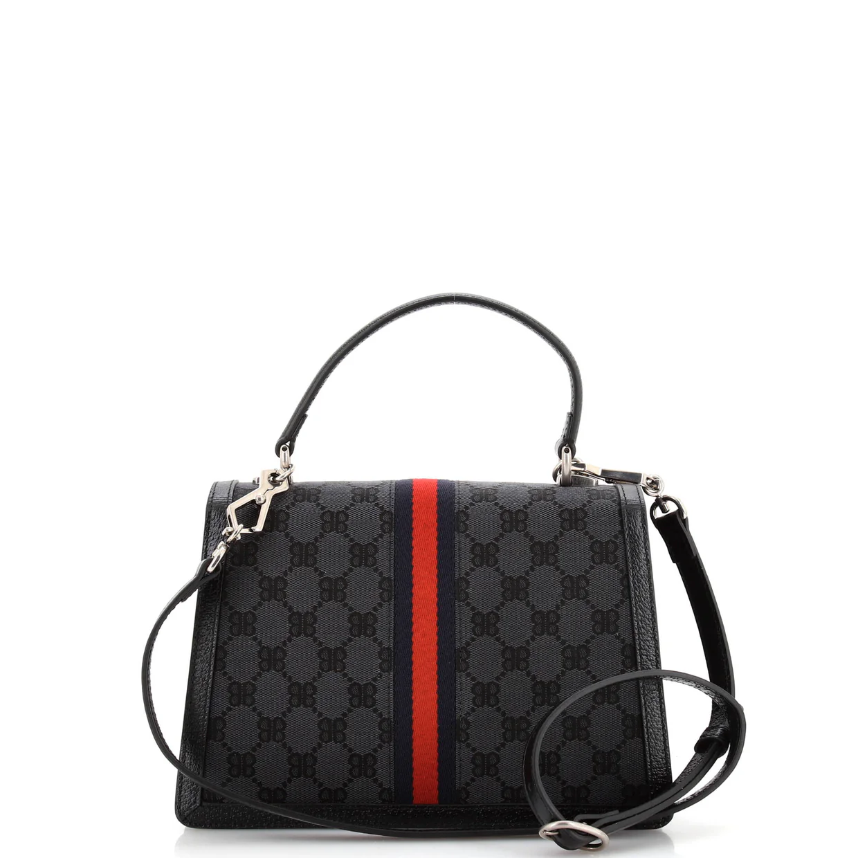 x Gucci The Hacker Project Top Handle Bag BB Coated Canvas Small - Deep Luxury
