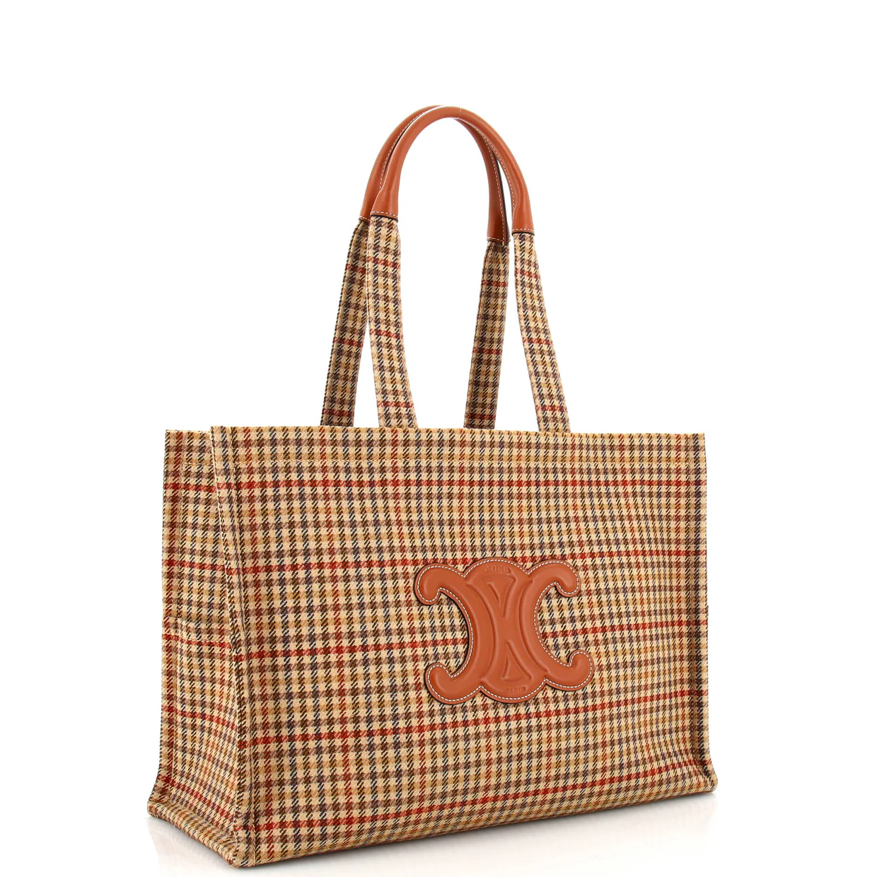 Cabas Thais Tote Tweed Large - Deep Luxury