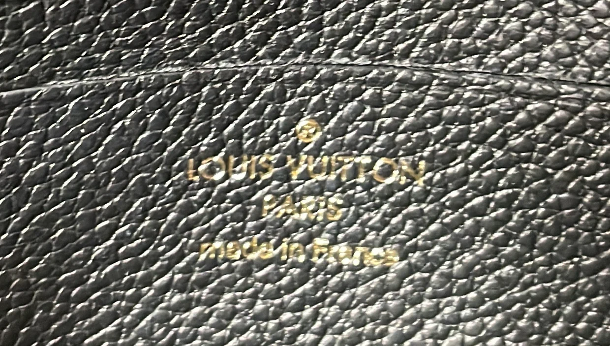 Ivy Wallet on Chain Monogram Empreinte Giant - Deep Luxury